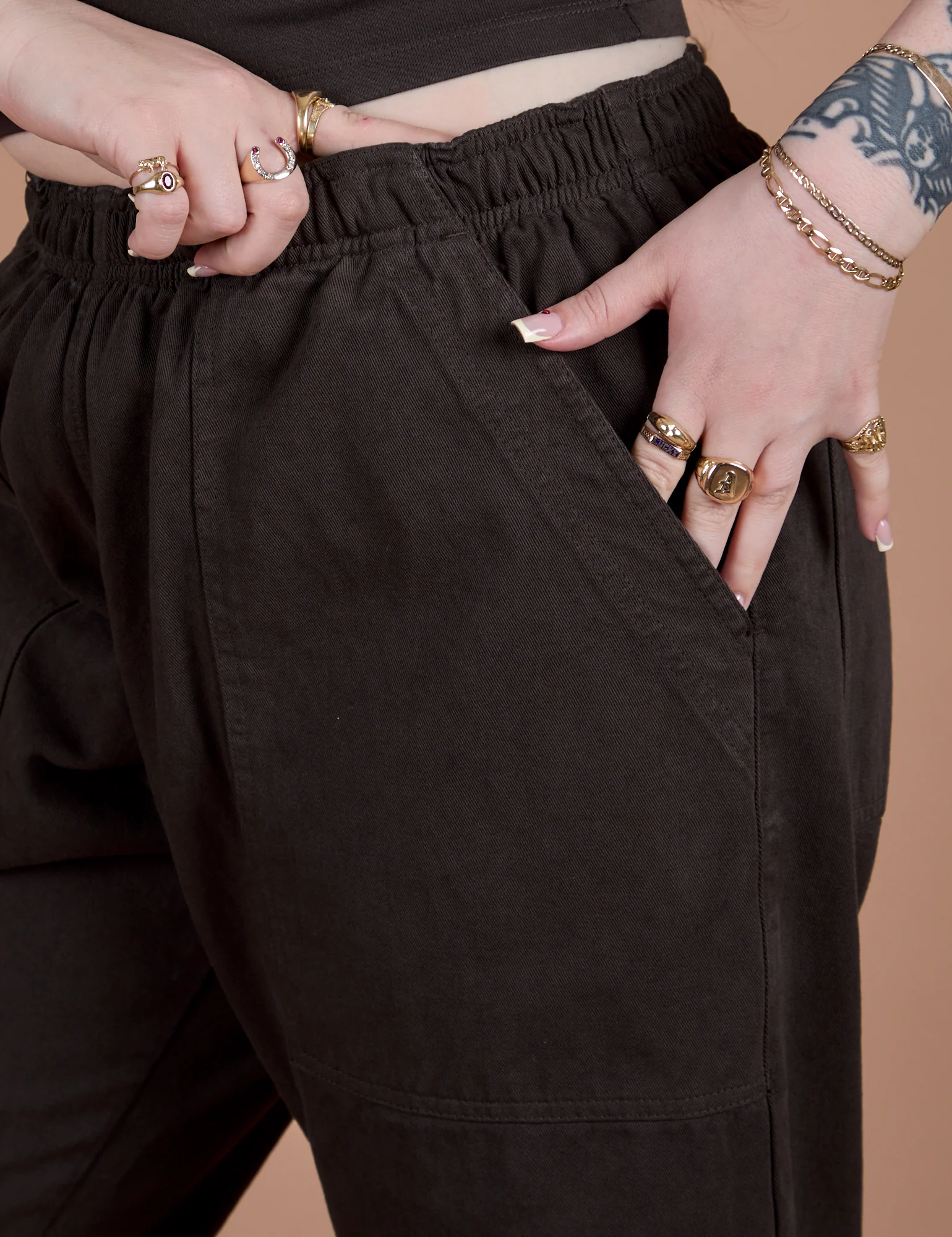 Action Pants - Espresso Brown - Image 24