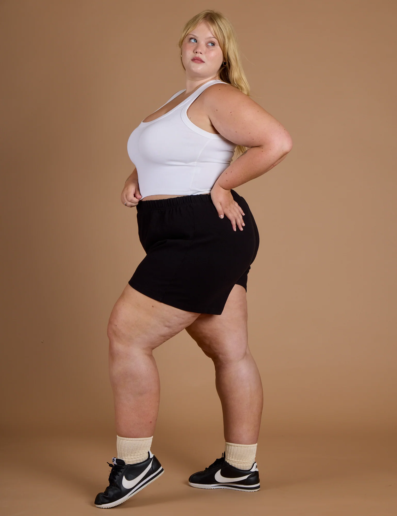 TRY-A-STYLE - Athletic Shorts - Basic Black *FINAL SALE* - Image 11