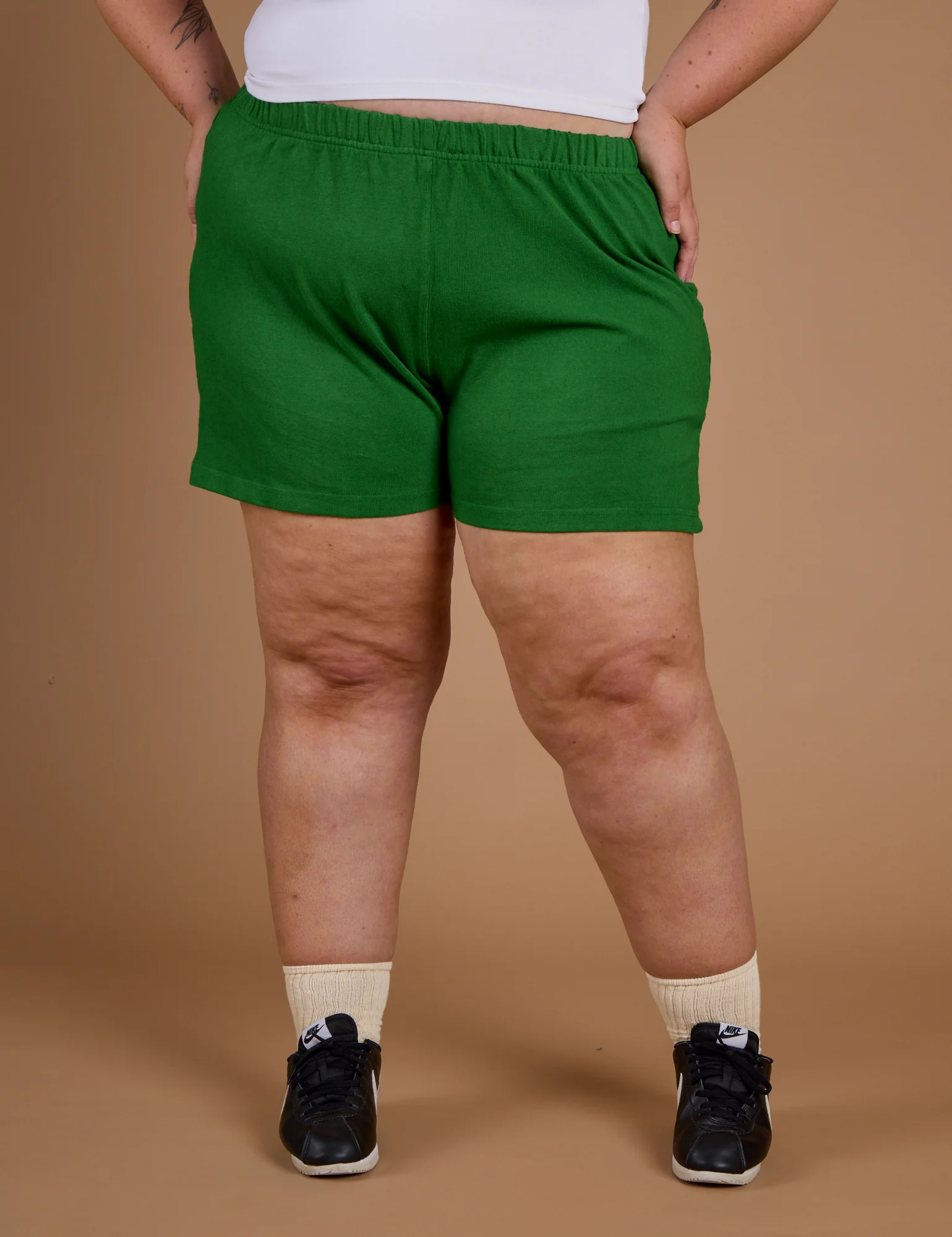 TRY-A-STYLE - Athletic Shorts - Forest Green *FINAL SALE* - Image 13