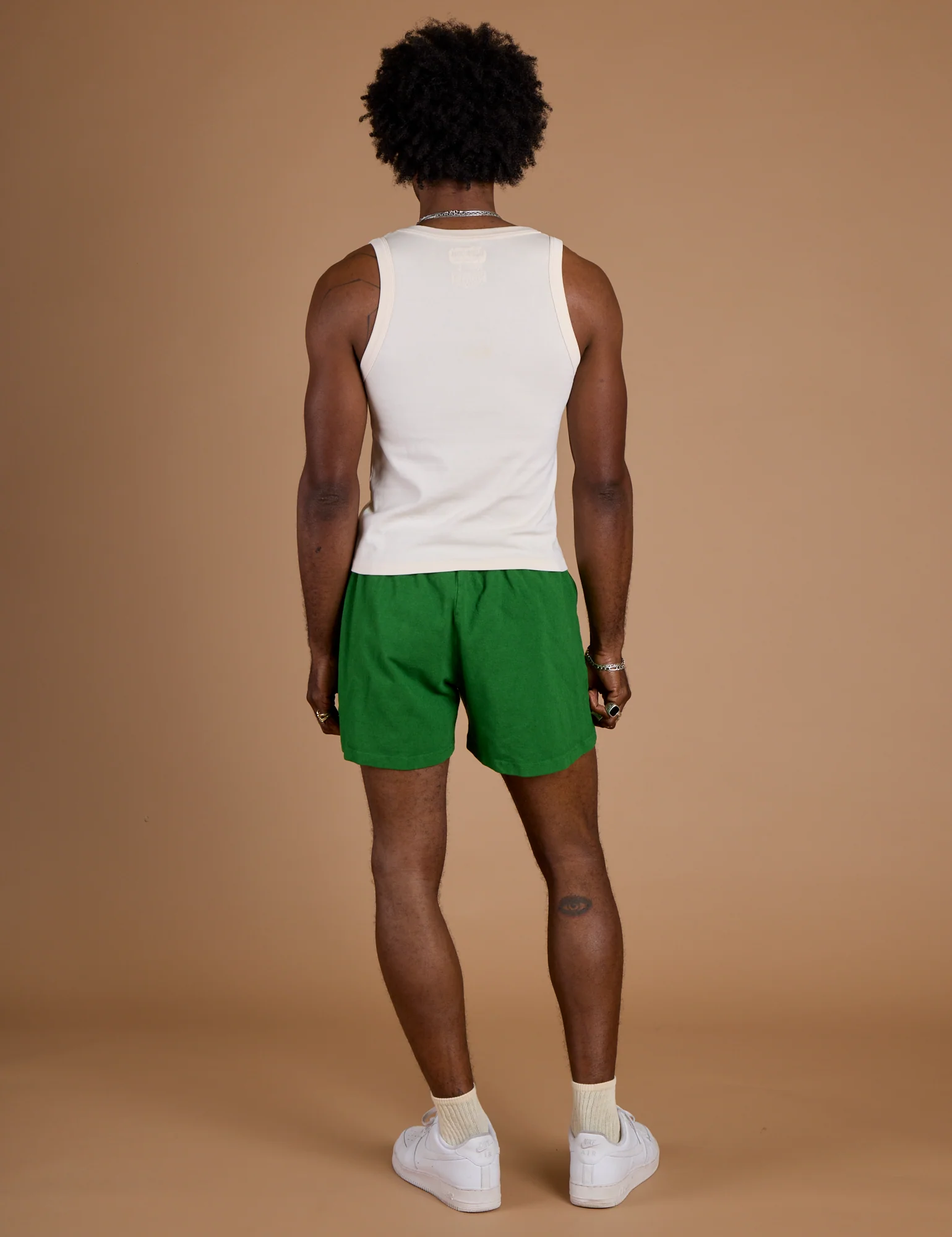 TRY-A-STYLE - Athletic Shorts - Forest Green *FINAL SALE* - Image 9