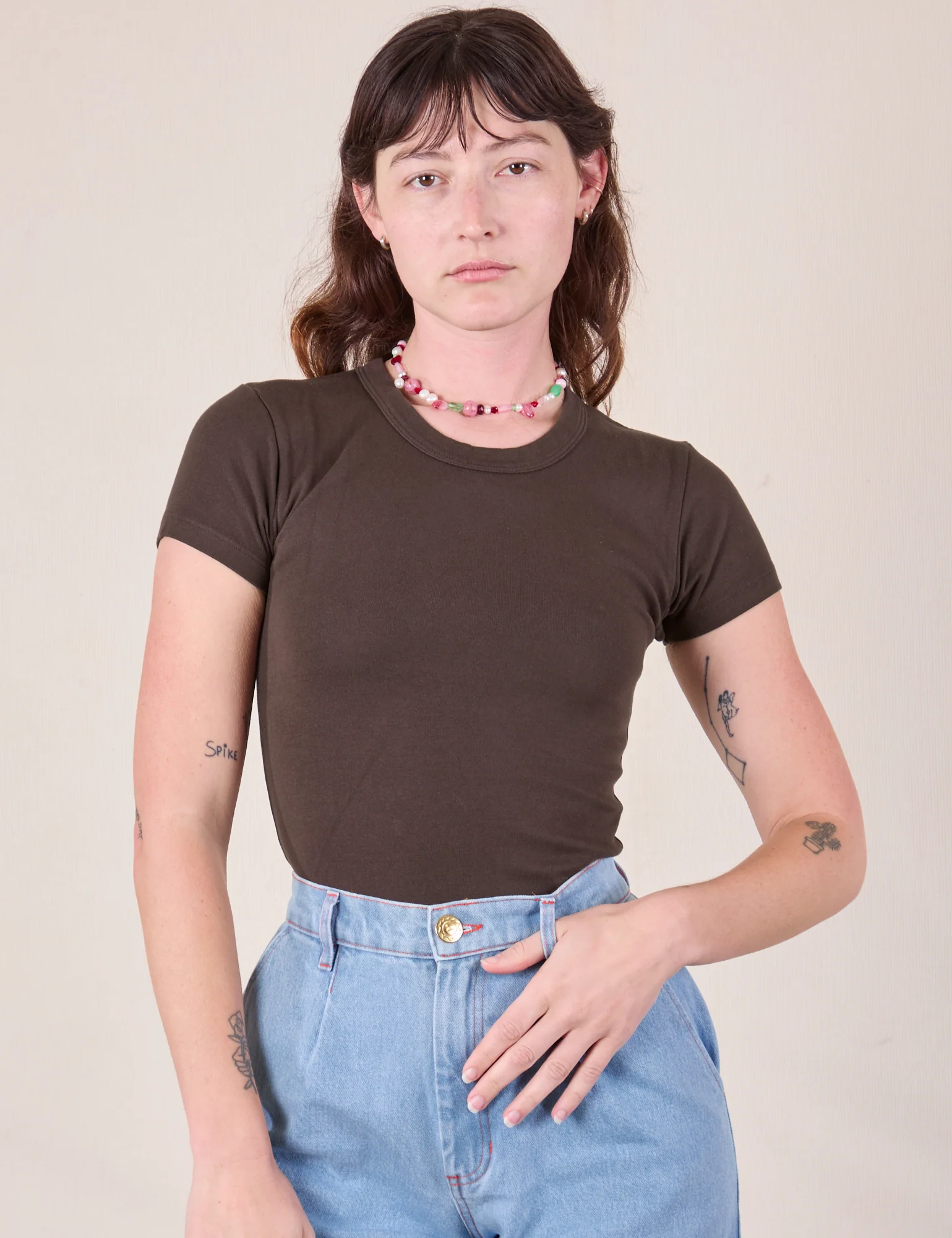 Baby Tee - Espresso Brown - Image 6