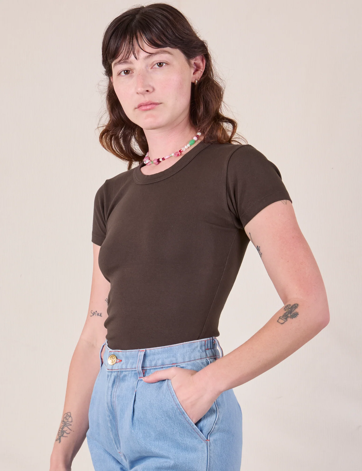 Baby Tee - Espresso Brown - Image 7
