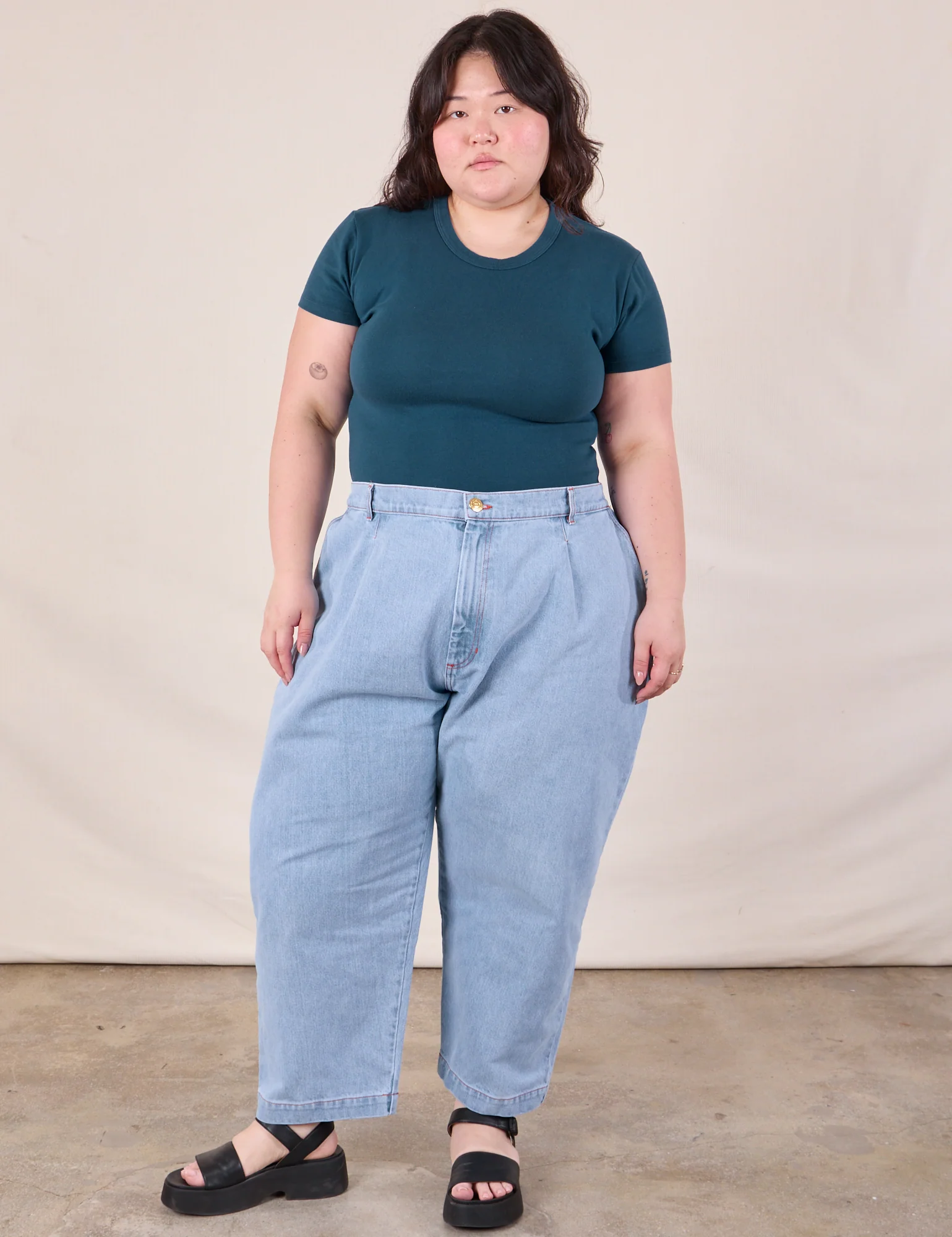 Baby Tee - Lagoon - Image 11