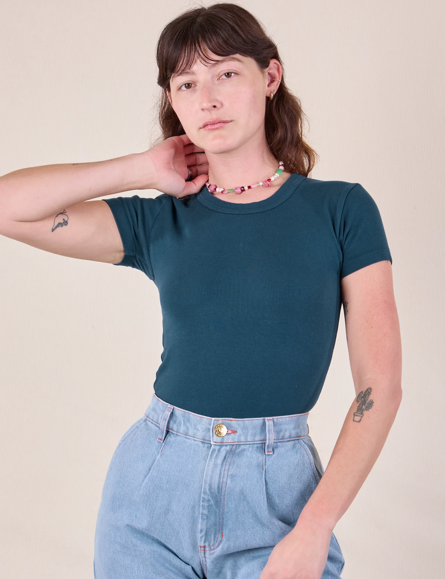 Baby Tee - Lagoon - Image 3