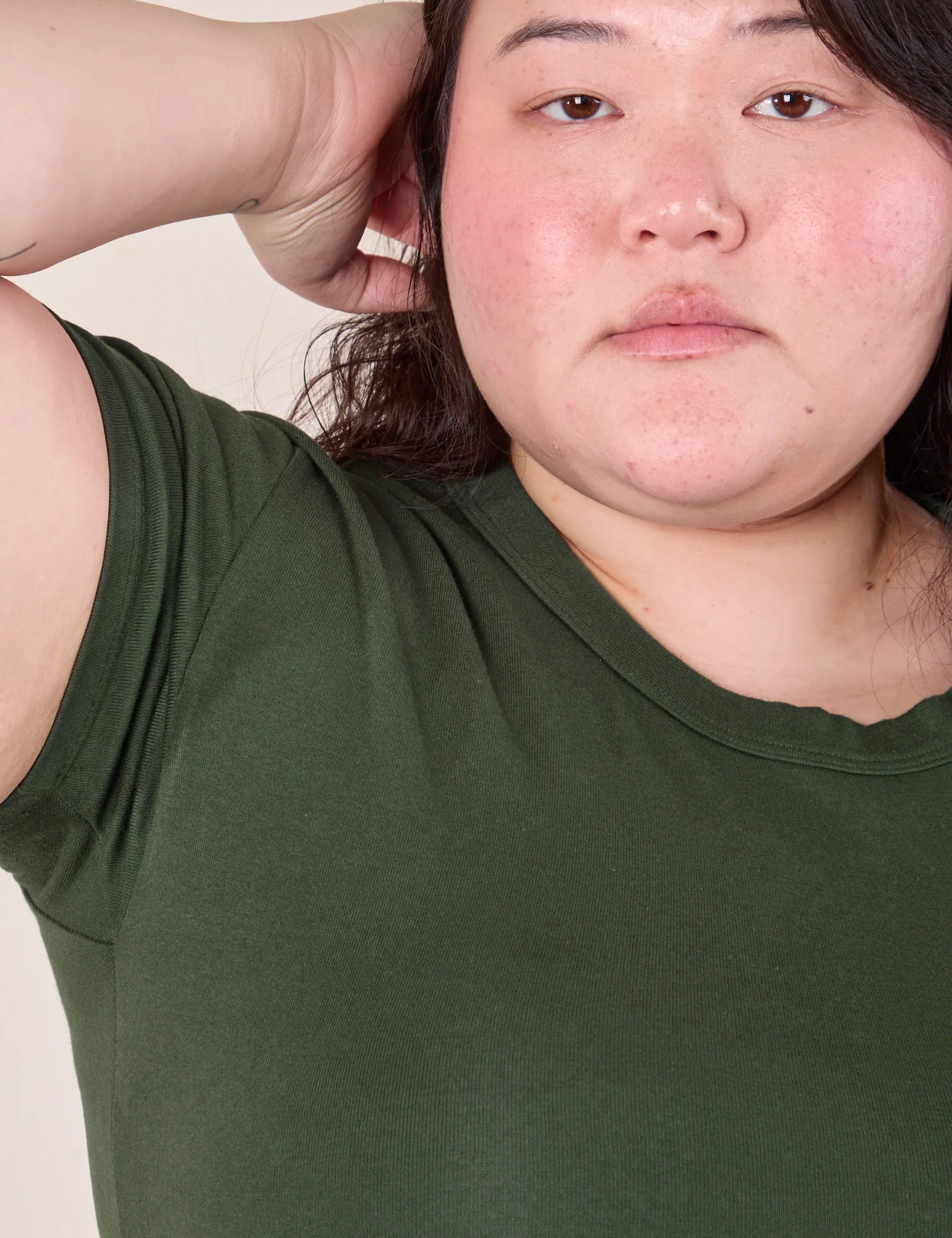 Baby Tee - Swamp Green - Image 4