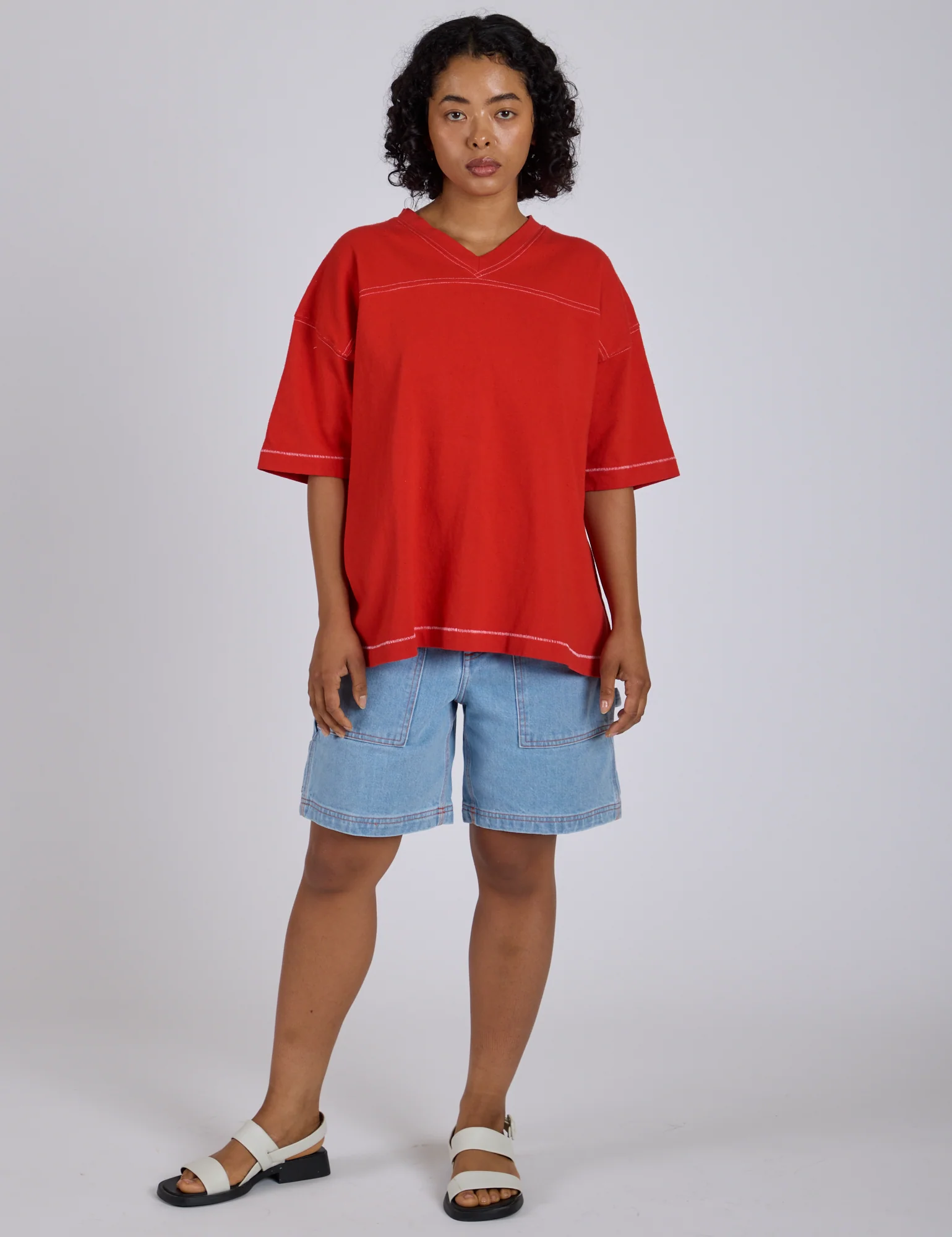 Burly Jersey - Mustang Red - Image 11