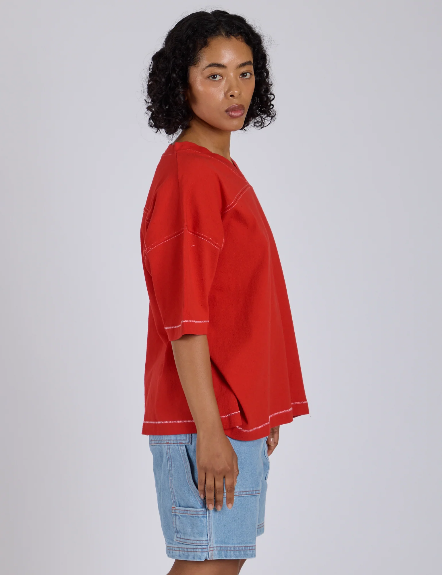 Burly Jersey - Mustang Red - Image 14