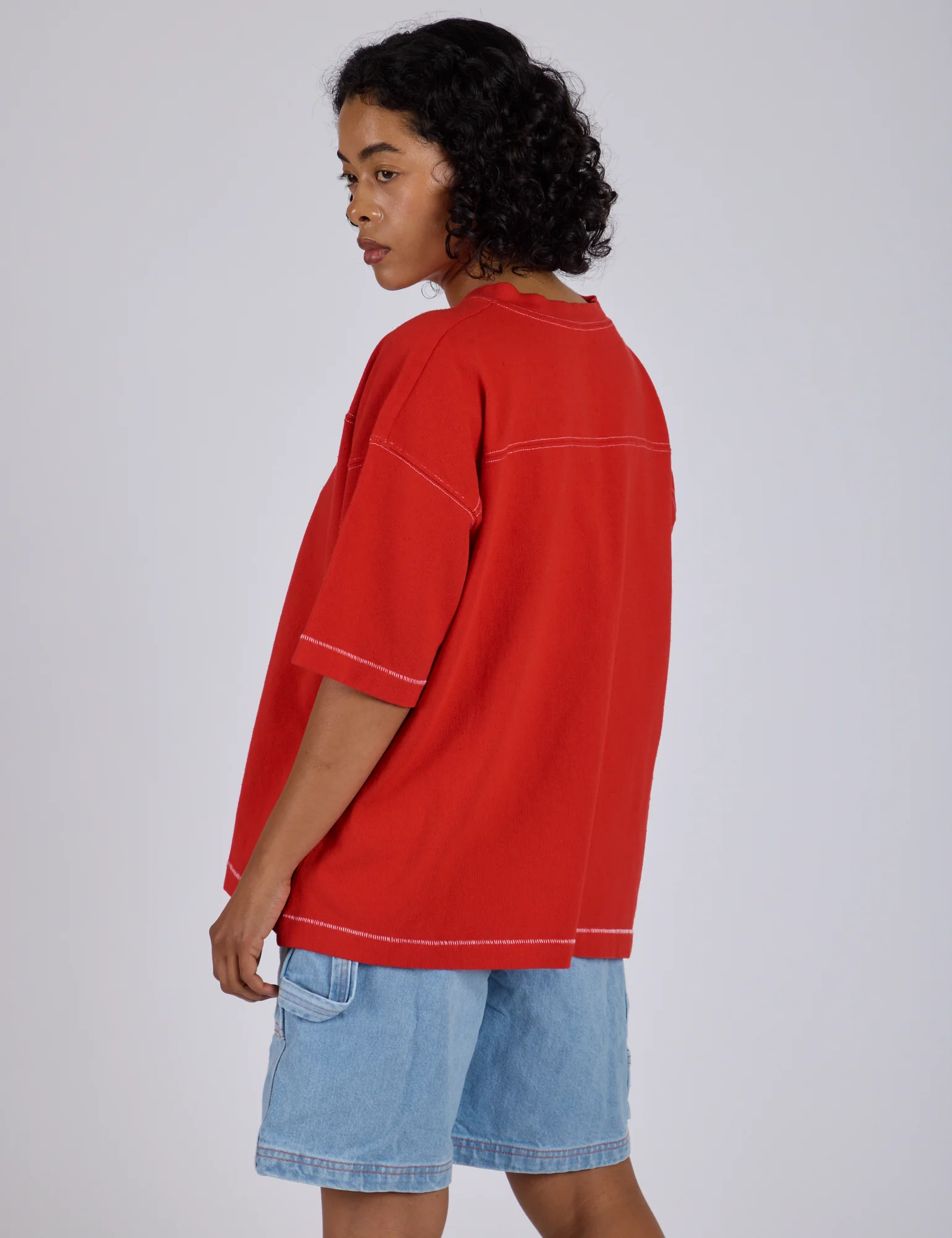 Burly Jersey - Mustang Red - Image 15