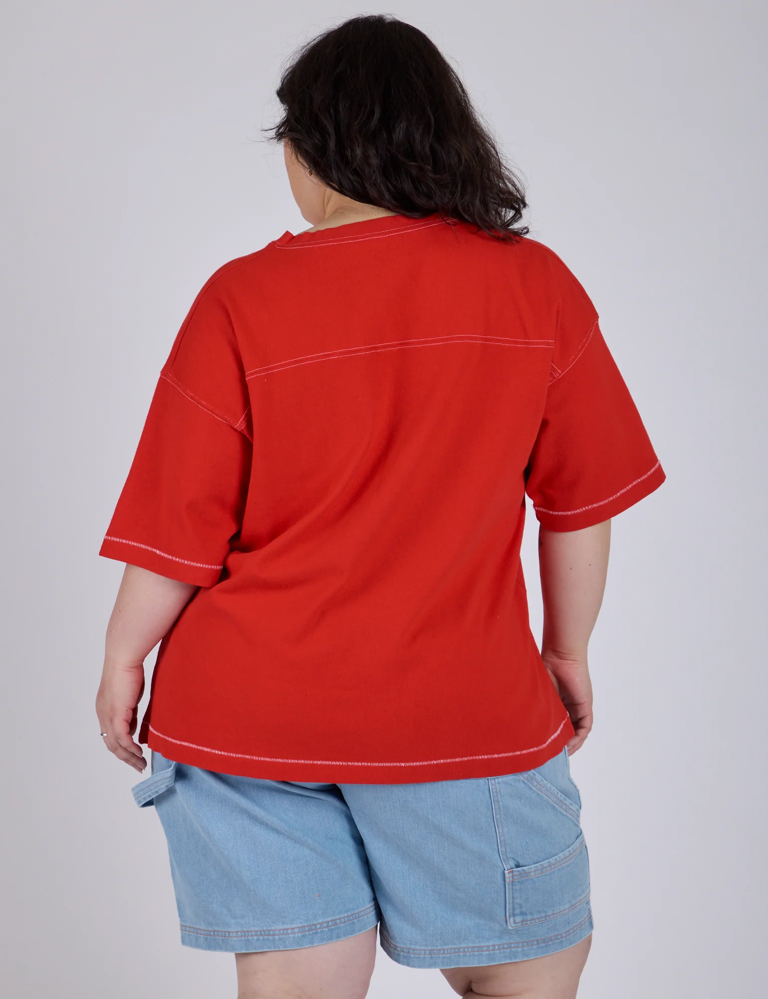 Burly Jersey - Mustang Red - Image 22
