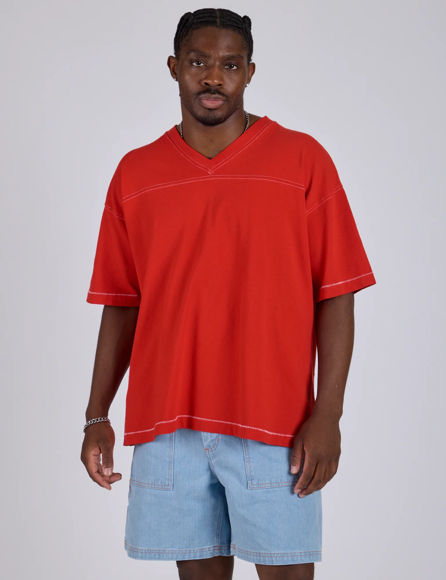 Burly Jersey - Mustang Red - Image 3