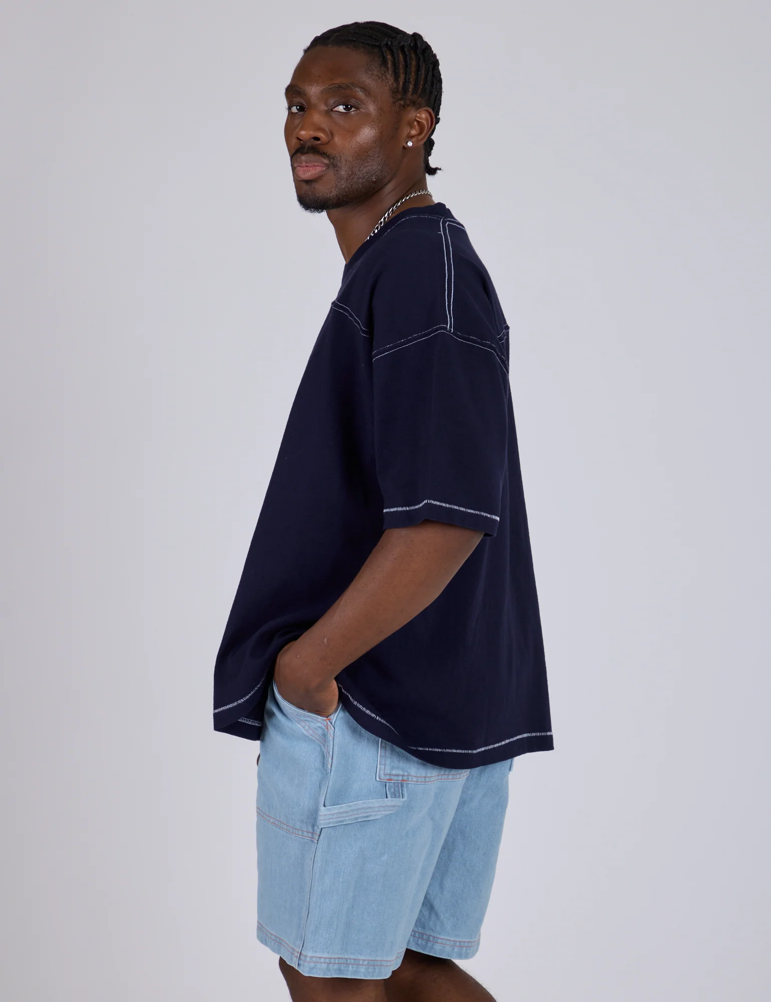 Burly Jersey - Navy - Image 14