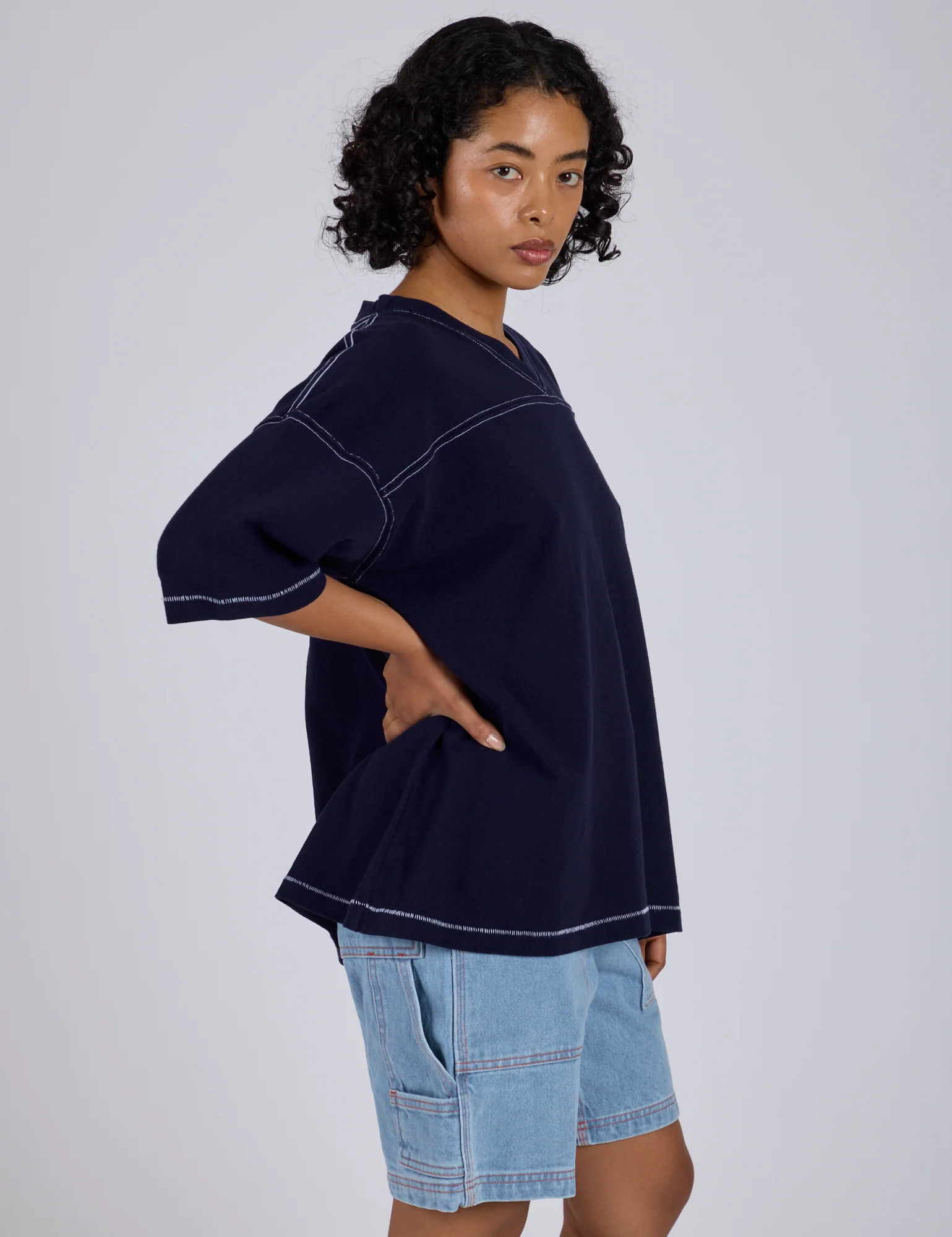 Burly Jersey - Navy - Image 19