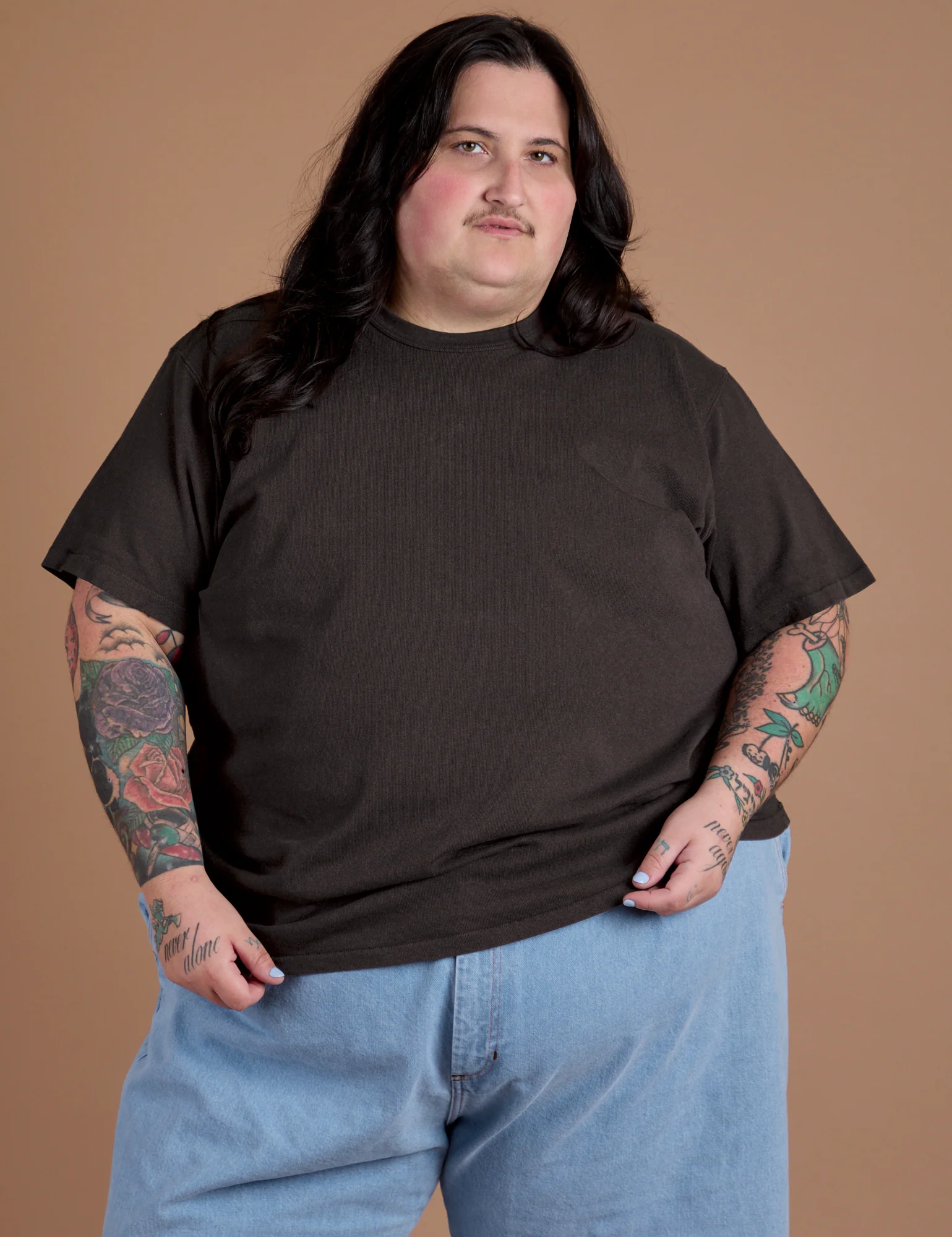 Burly Tee - Espresso Brown - Image 11