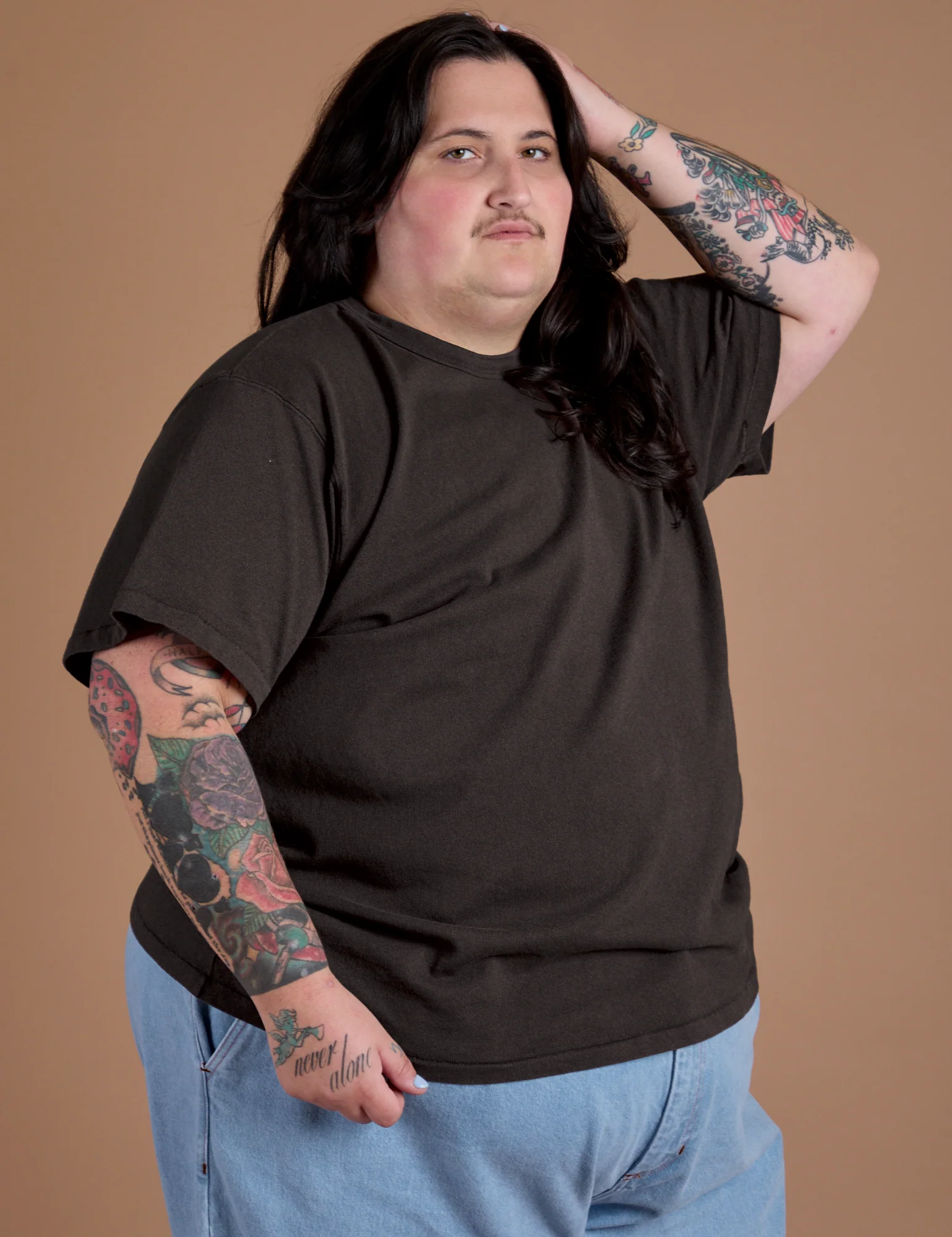 Burly Tee - Espresso Brown - Image 12