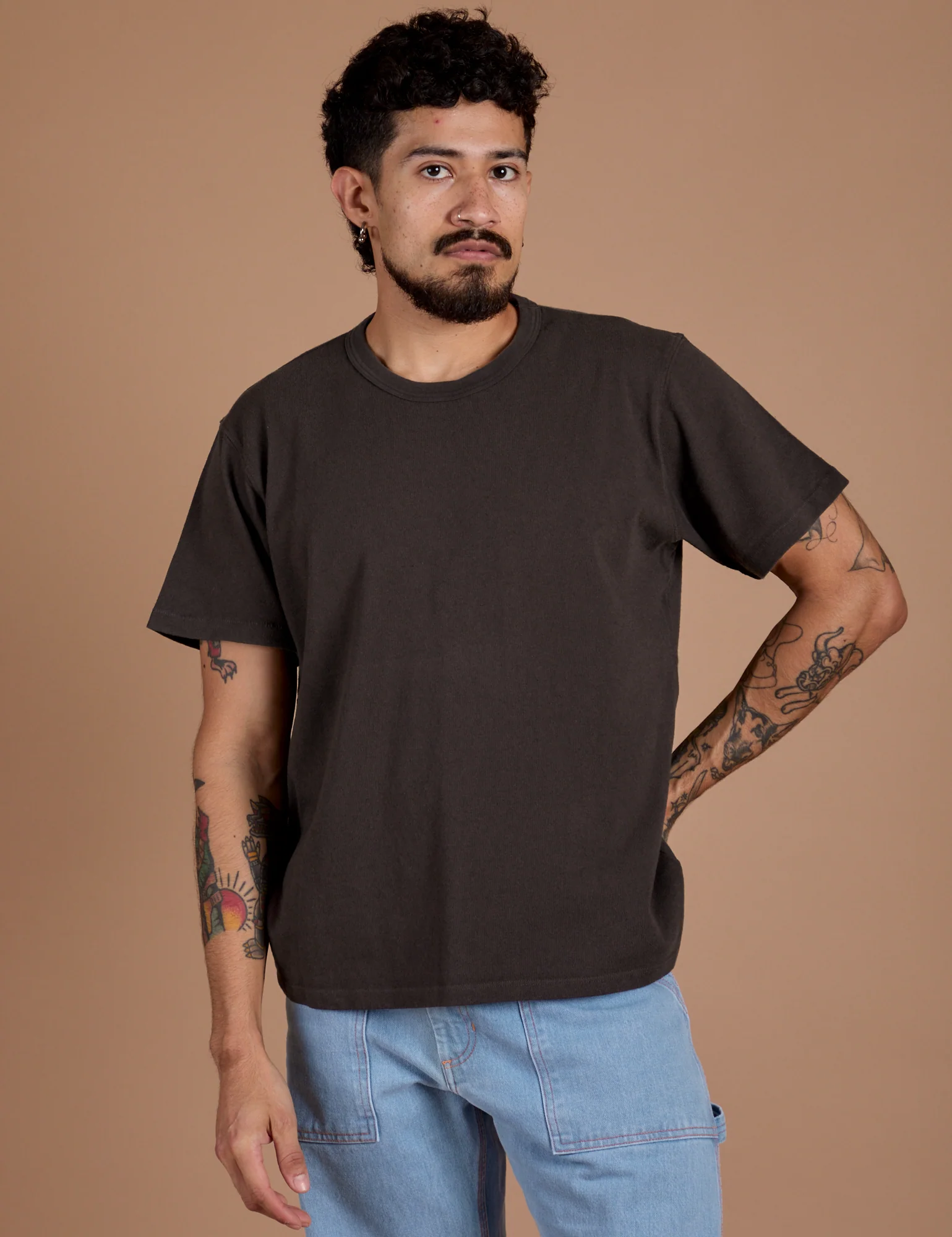 Burly Tee - Espresso Brown - Image 17