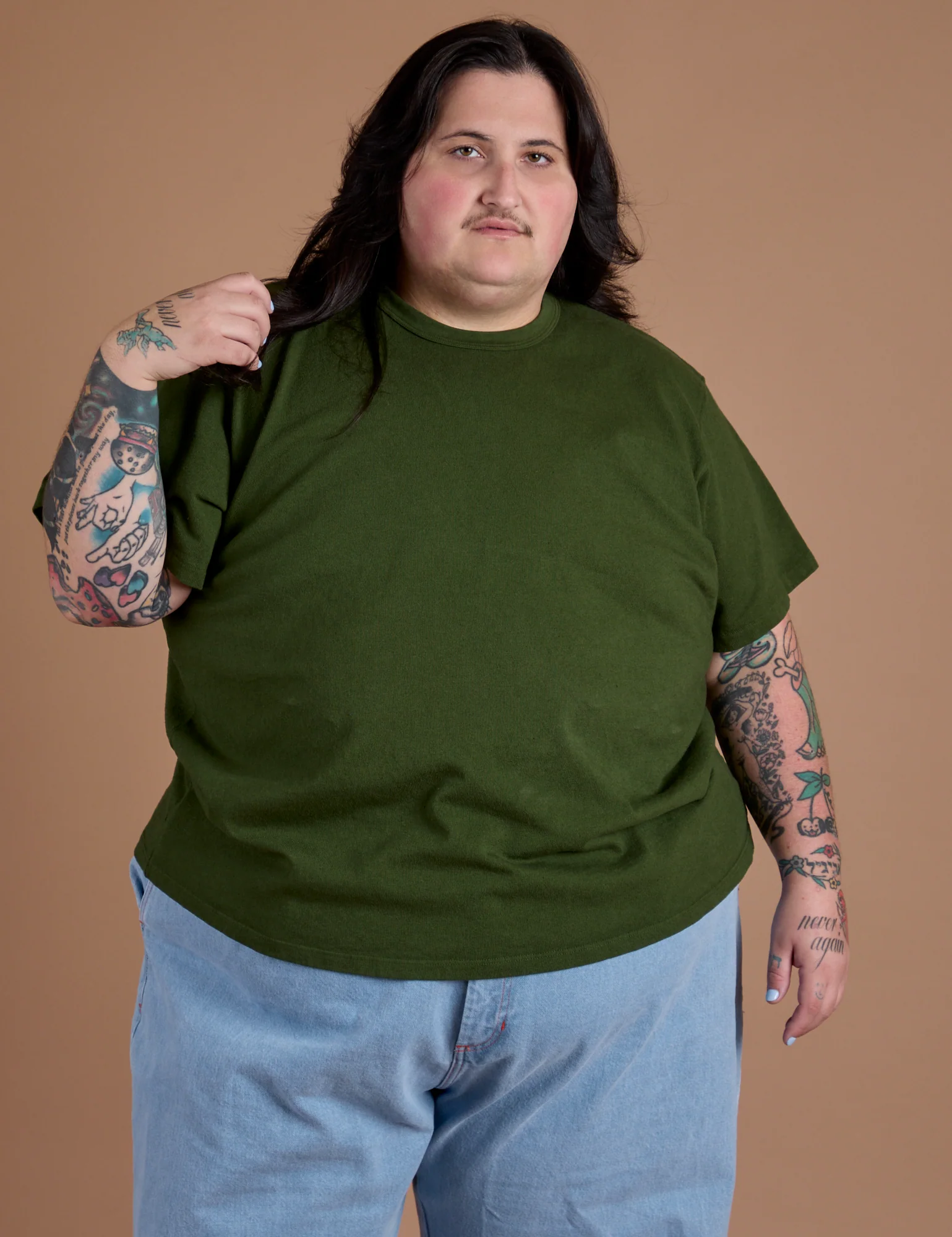 Burly Tee - Evergreen - Image 3