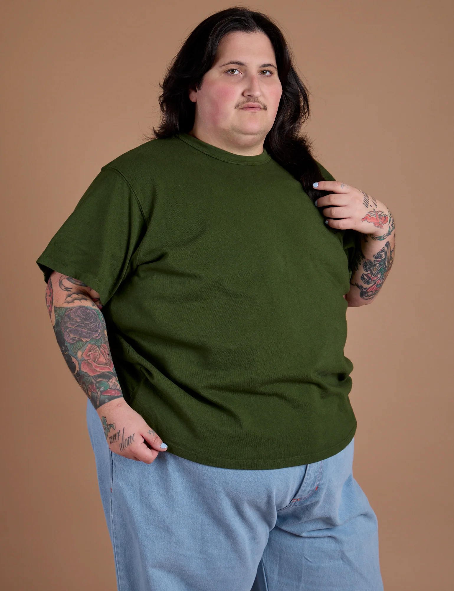 Burly Tee - Evergreen - Image 5