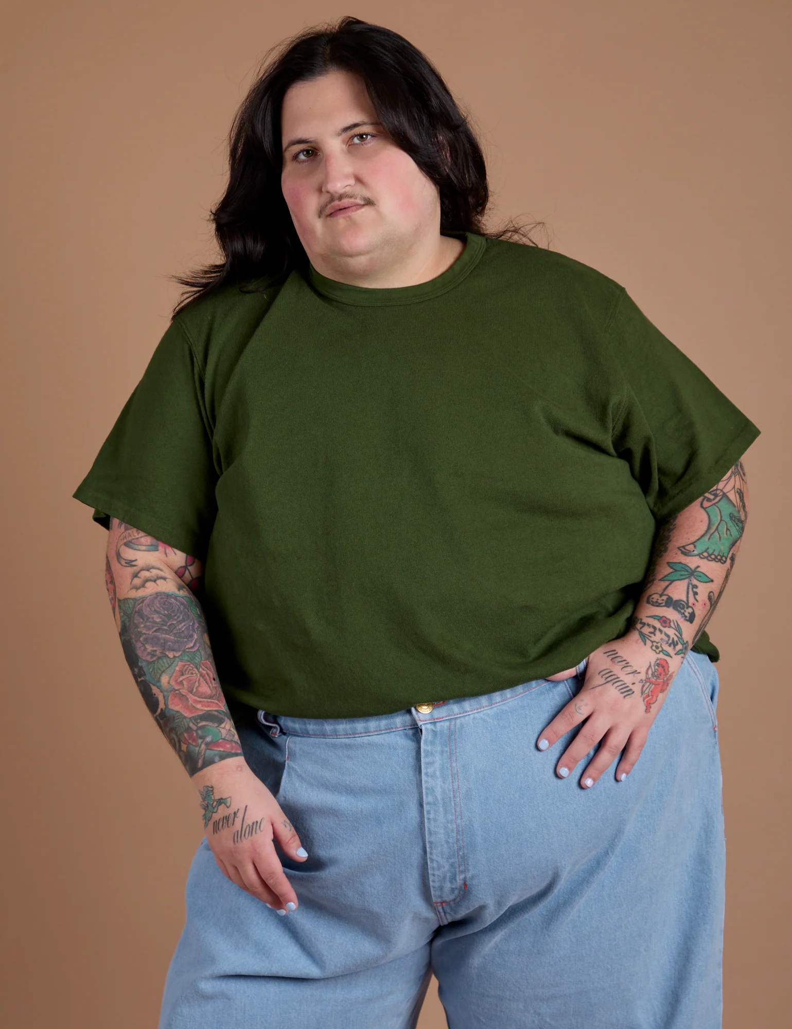 Burly Tee - Evergreen - Image 6