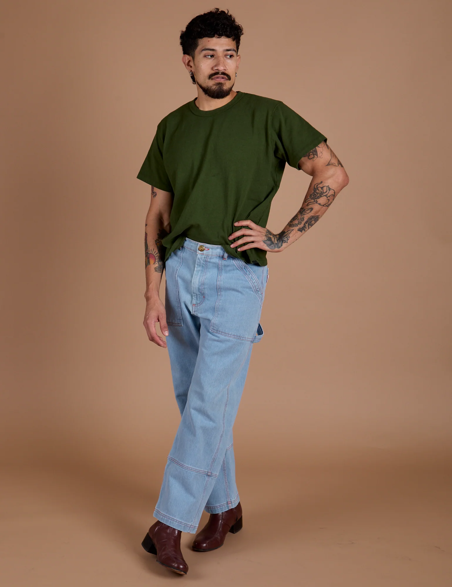 Burly Tee - Evergreen - Image 9