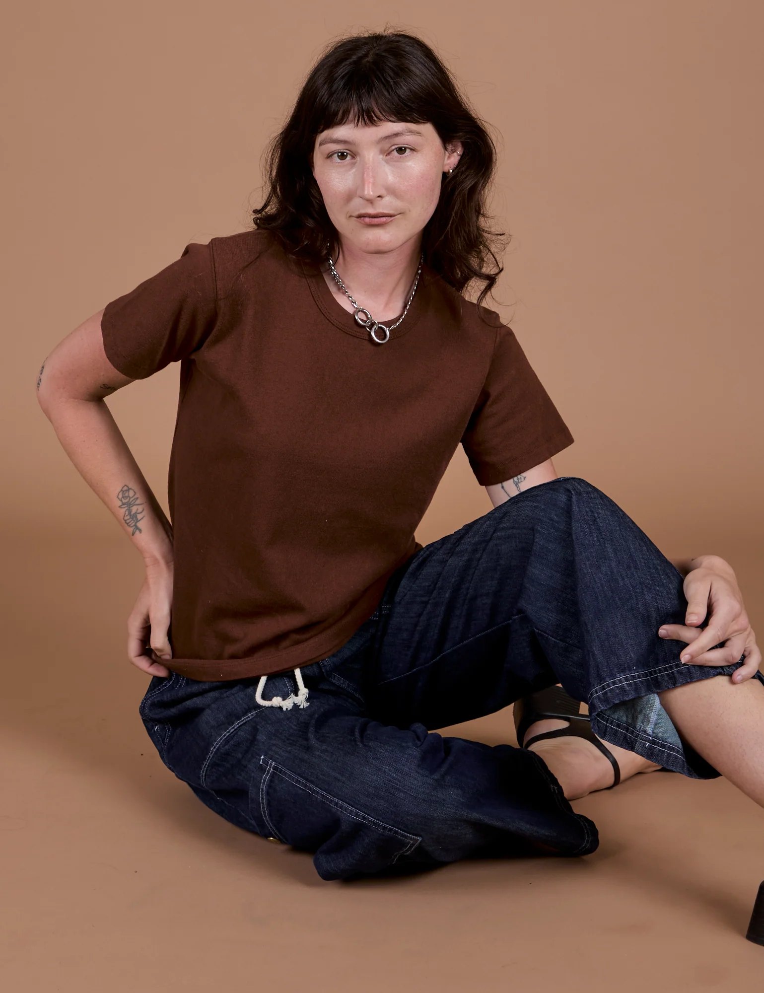 Burly Tee - Fudgesicle Brown - Image 26
