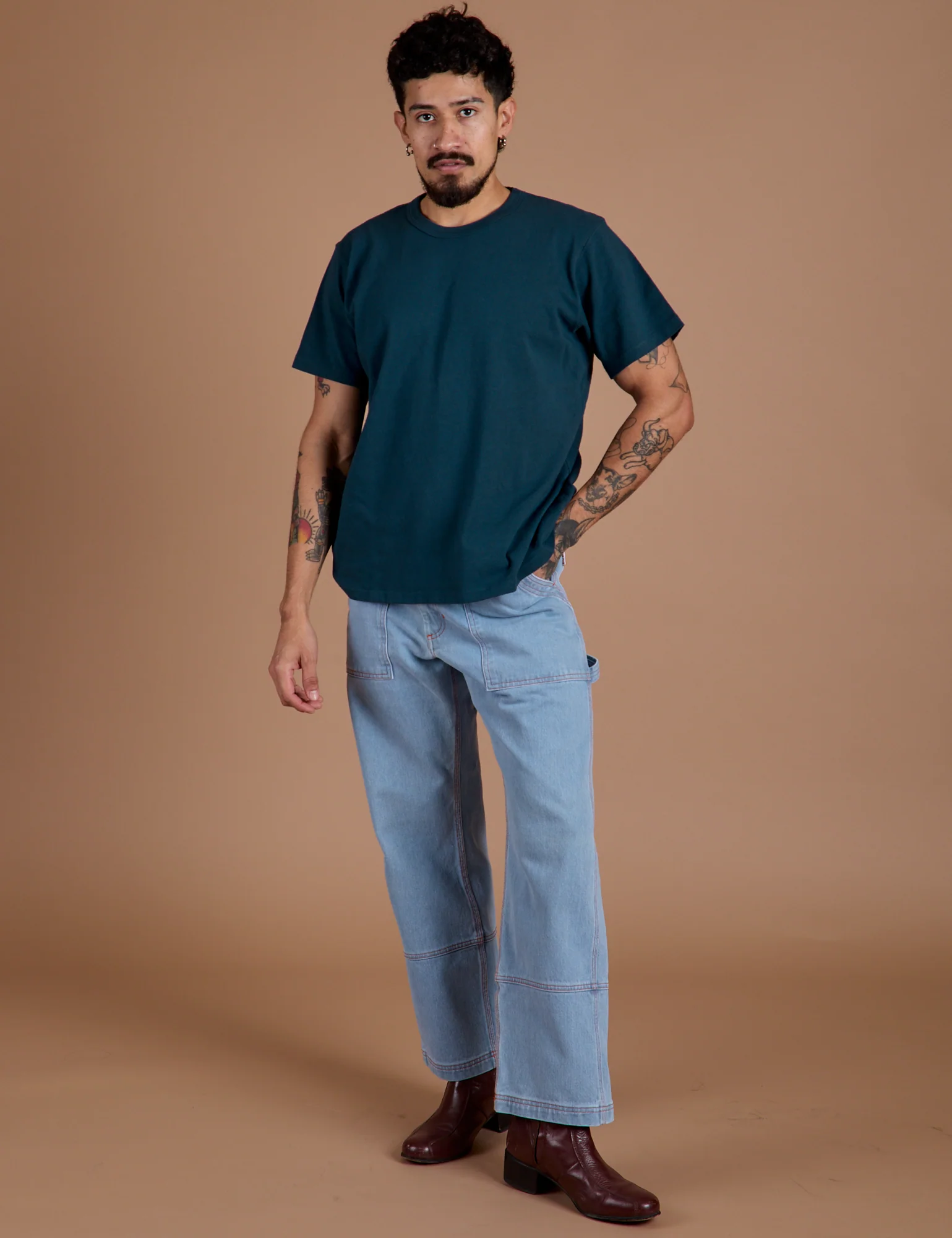 Burly Tee - Lagoon - Image 3