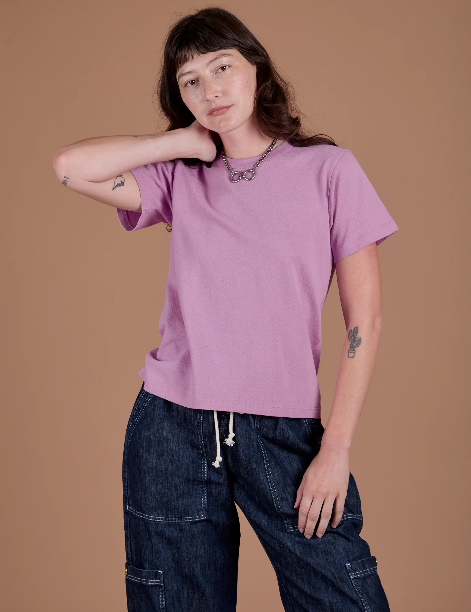 Burly Tee - Lilac Purple - Image 12