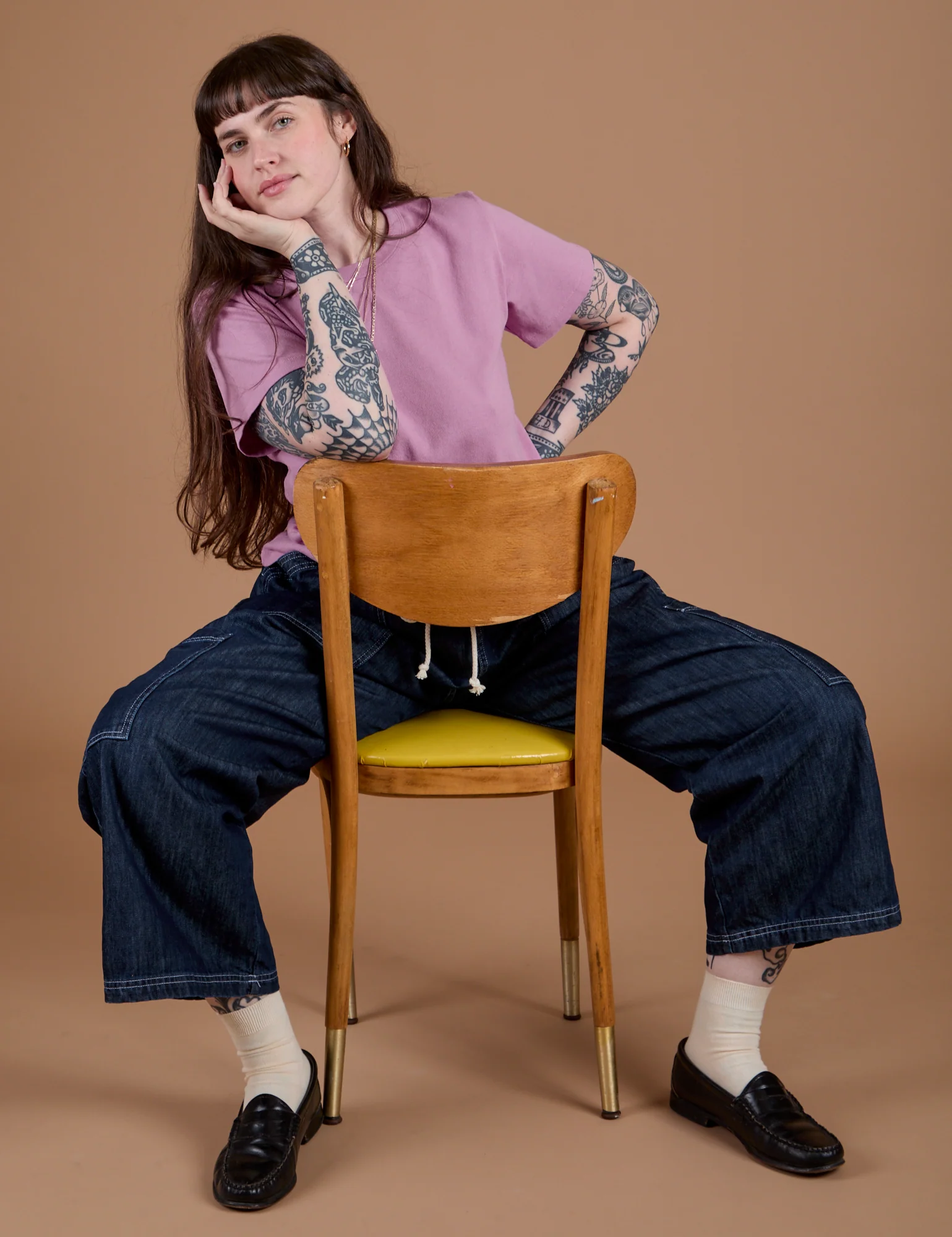 Burly Tee - Lilac Purple - Image 26