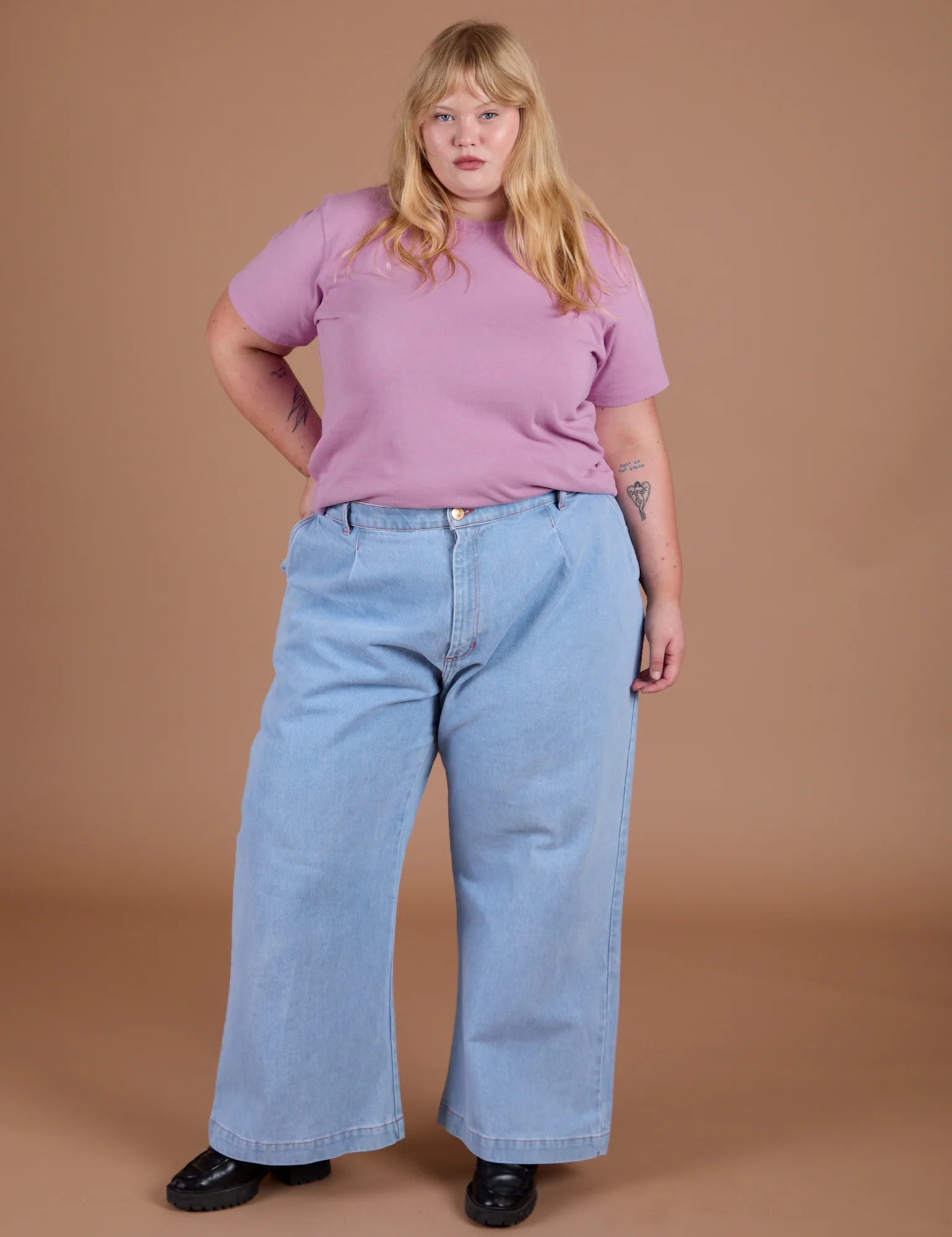 Burly Tee - Lilac Purple - Image 8