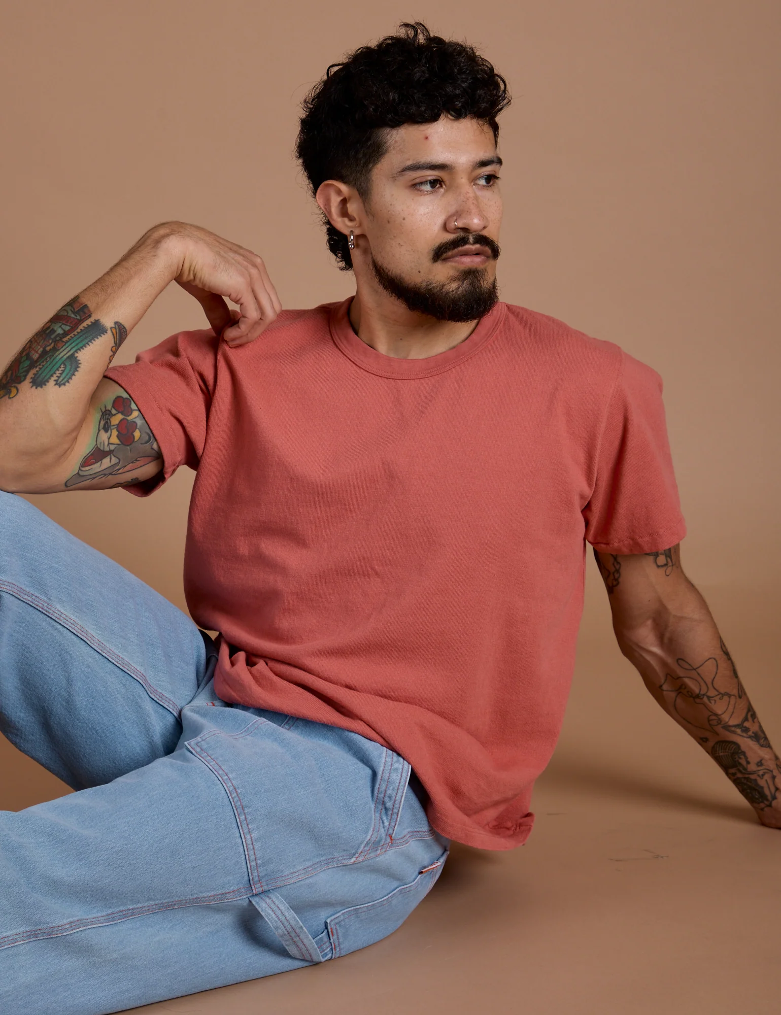 Burly Tee - Raspberry Sorbet
