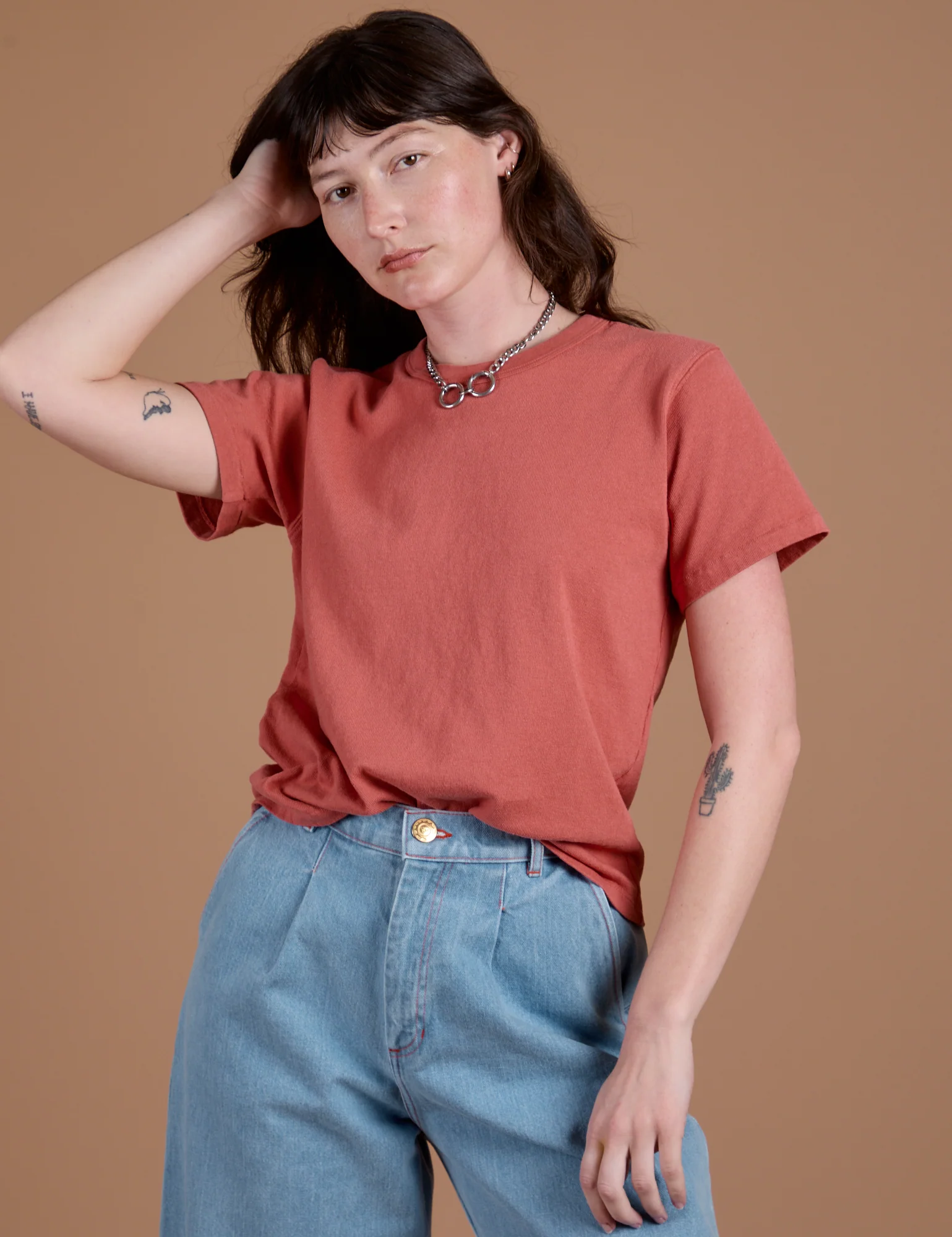 Burly Tee - Raspberry Sorbet - Image 10