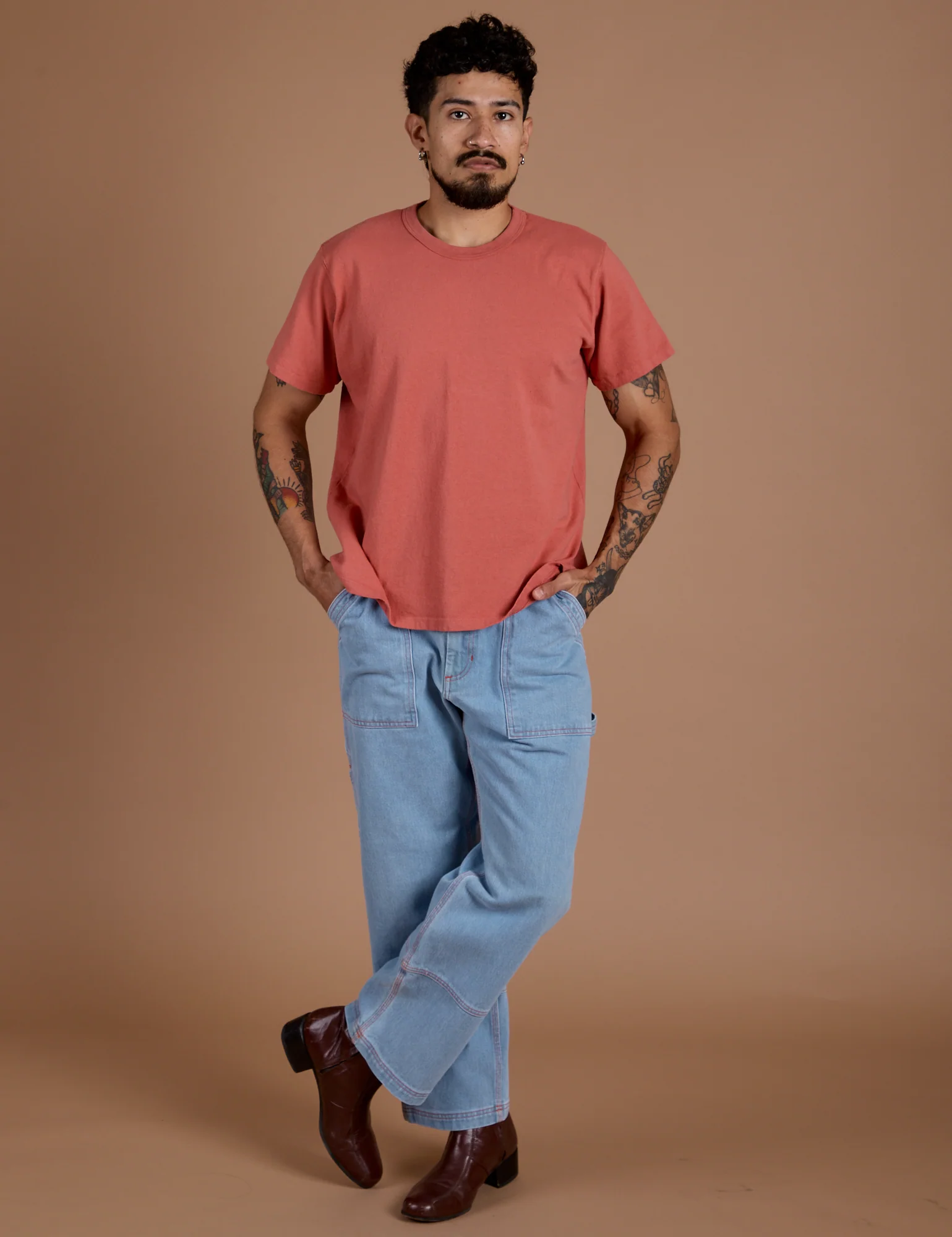Burly Tee - Raspberry Sorbet - Image 3