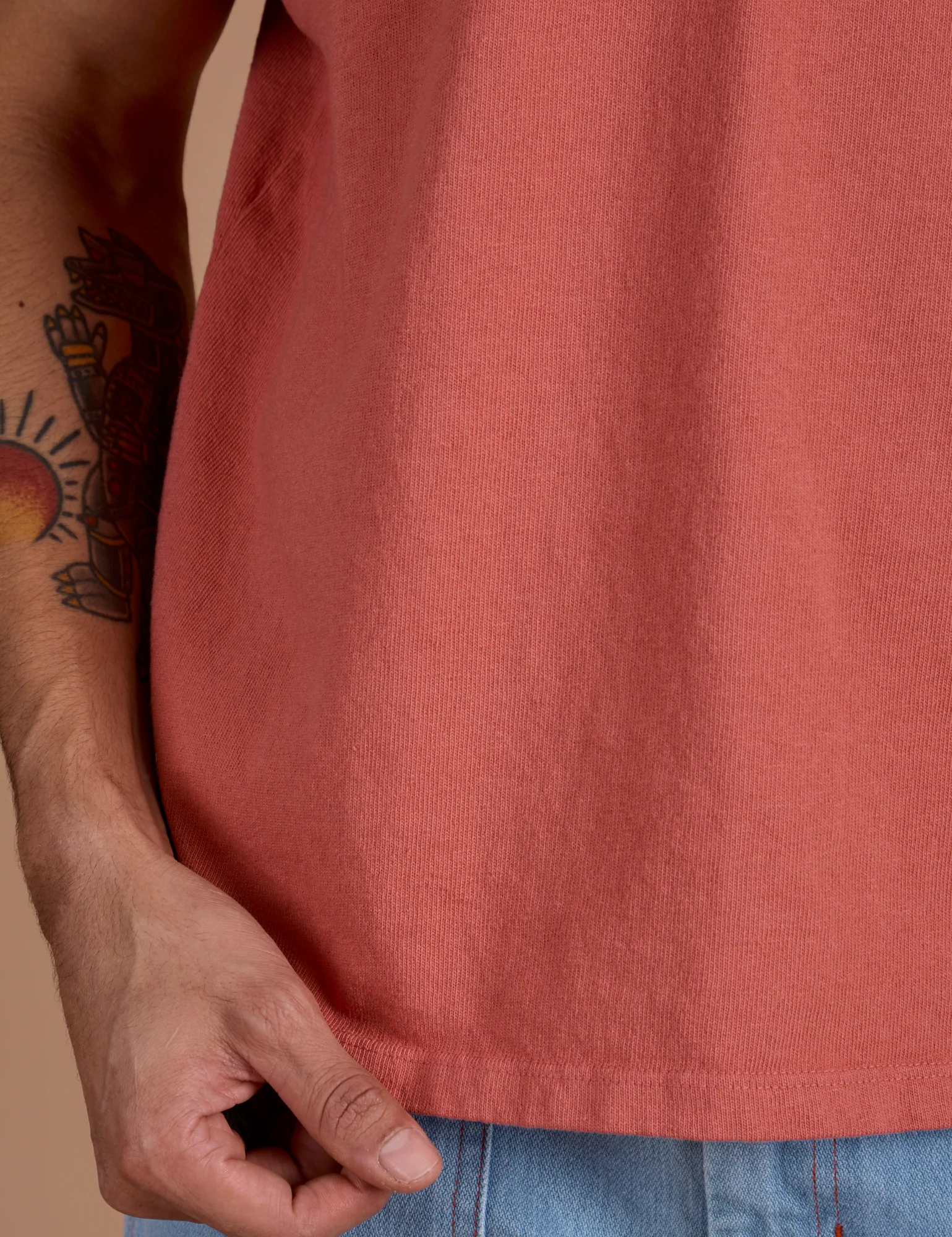 Burly Tee - Raspberry Sorbet - Image 5