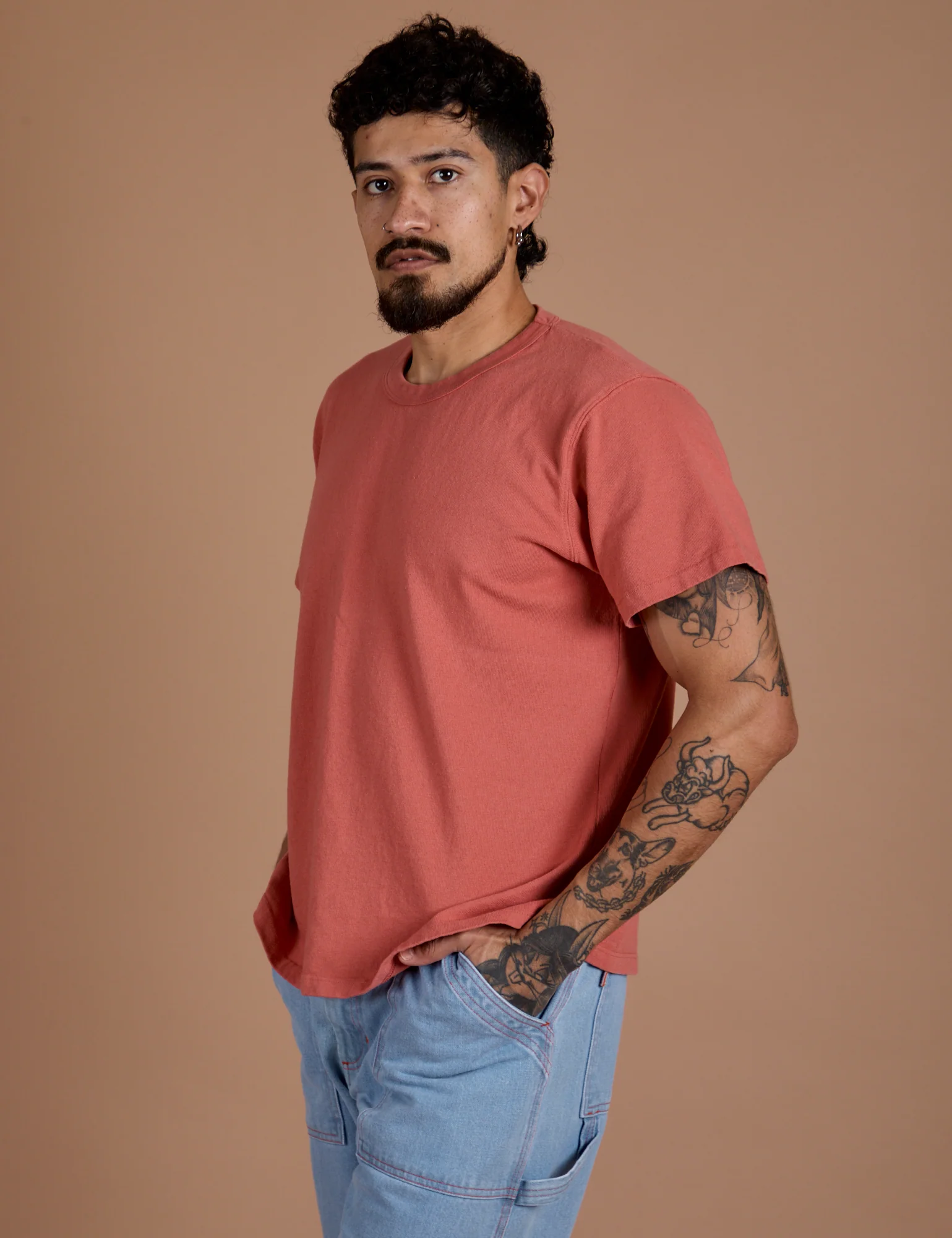 Burly Tee - Raspberry Sorbet - Image 7