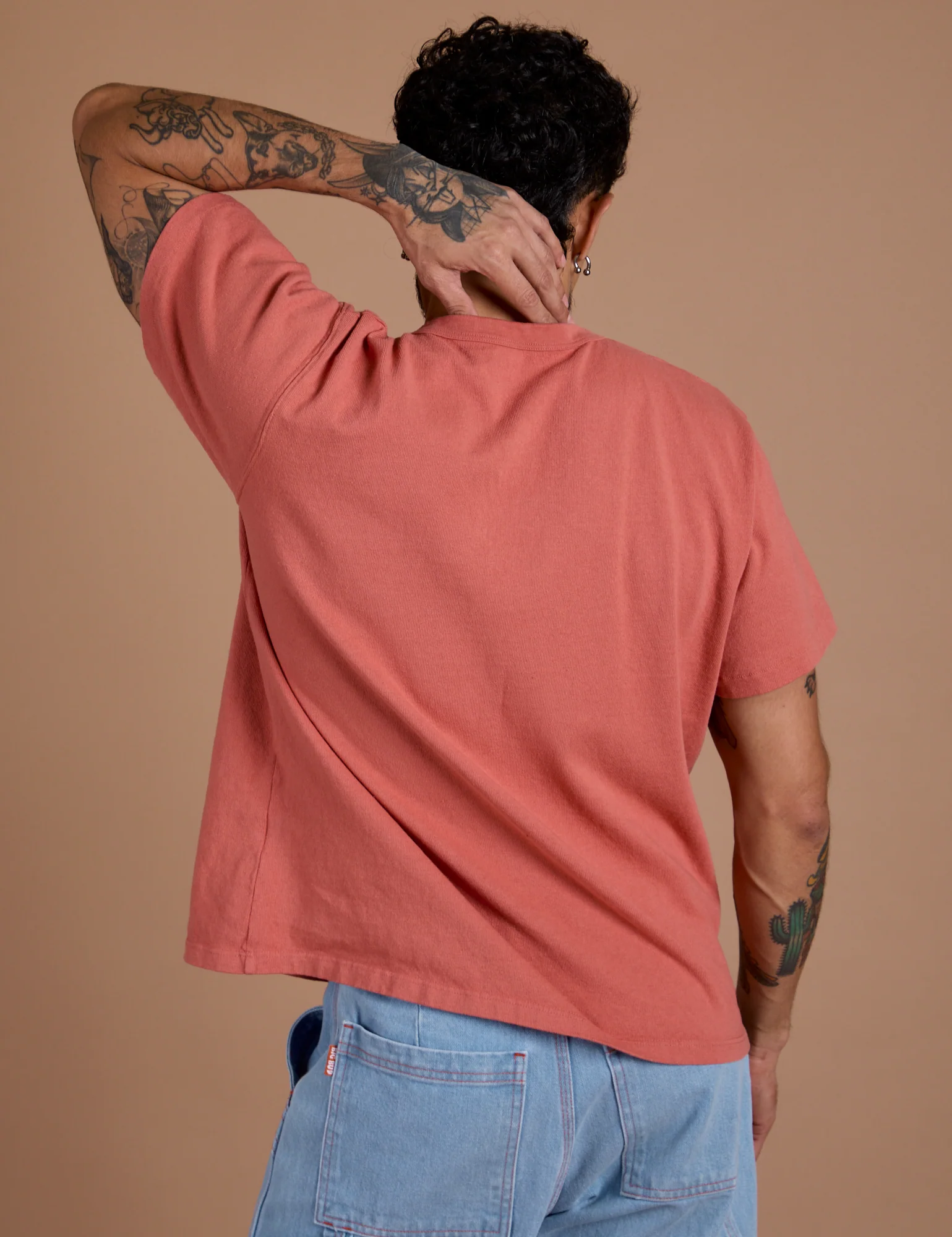 Burly Tee - Raspberry Sorbet - Image 8