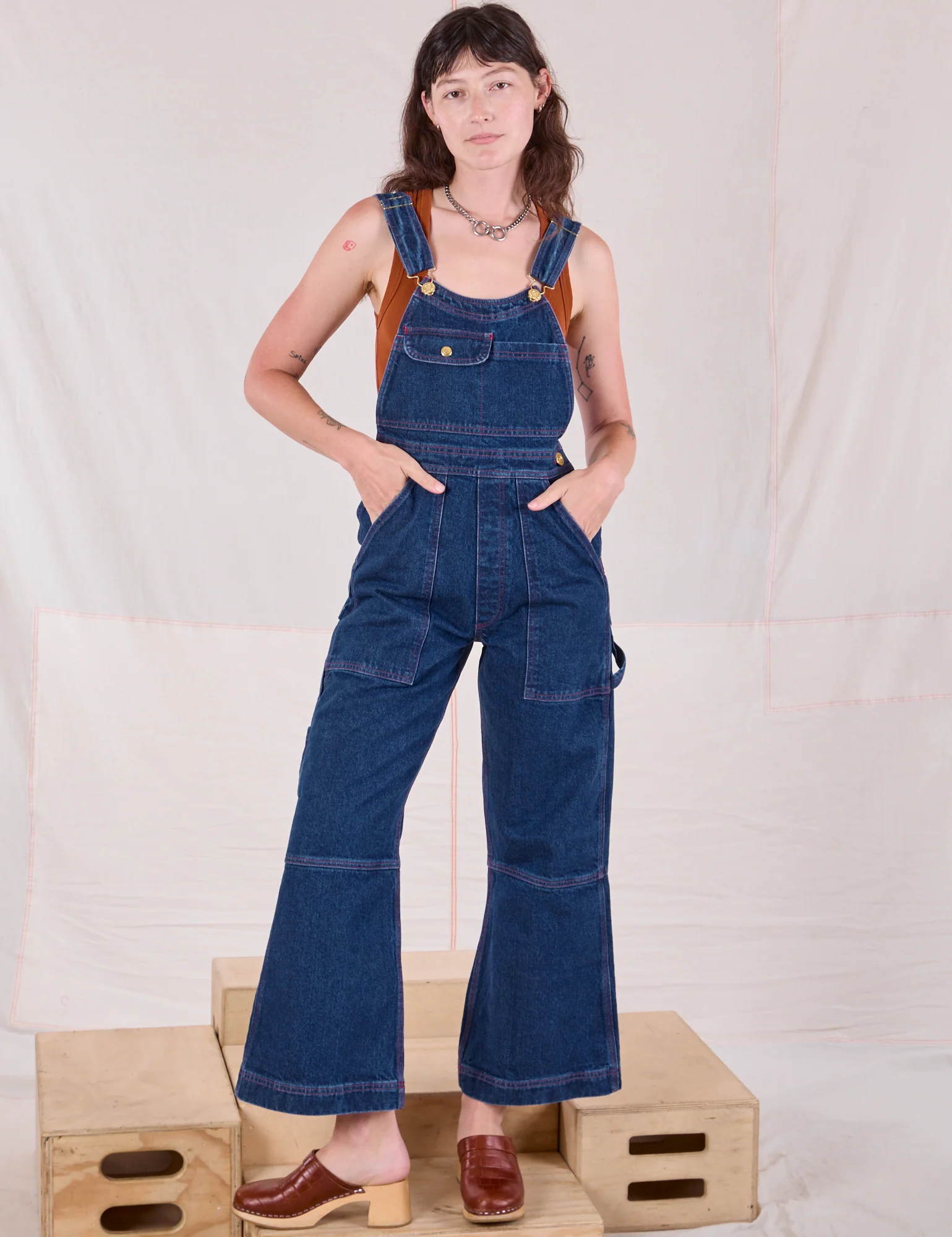 Carpenter Overalls - Dark Wash *FINAL SALE* - Image 11