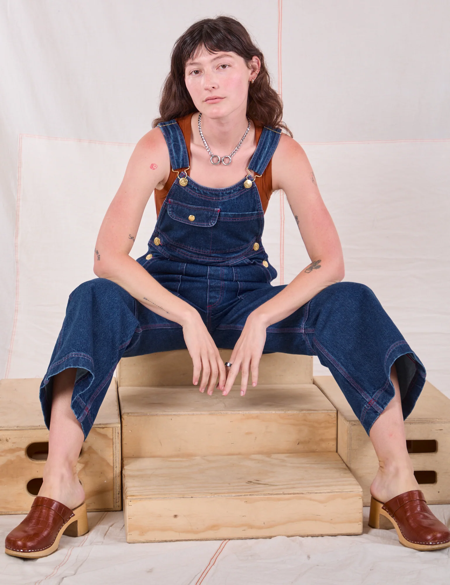 Carpenter Overalls - Dark Wash *FINAL SALE* - Image 19