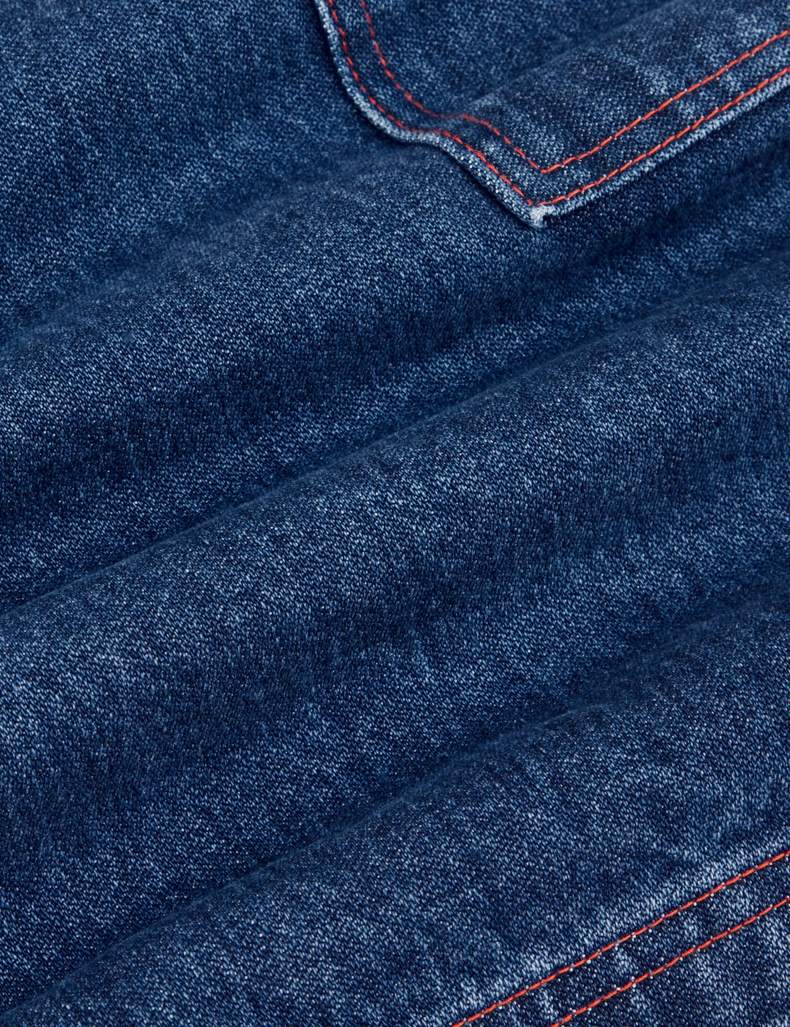 Carpenter Shorts - Dark Wash - Image 2