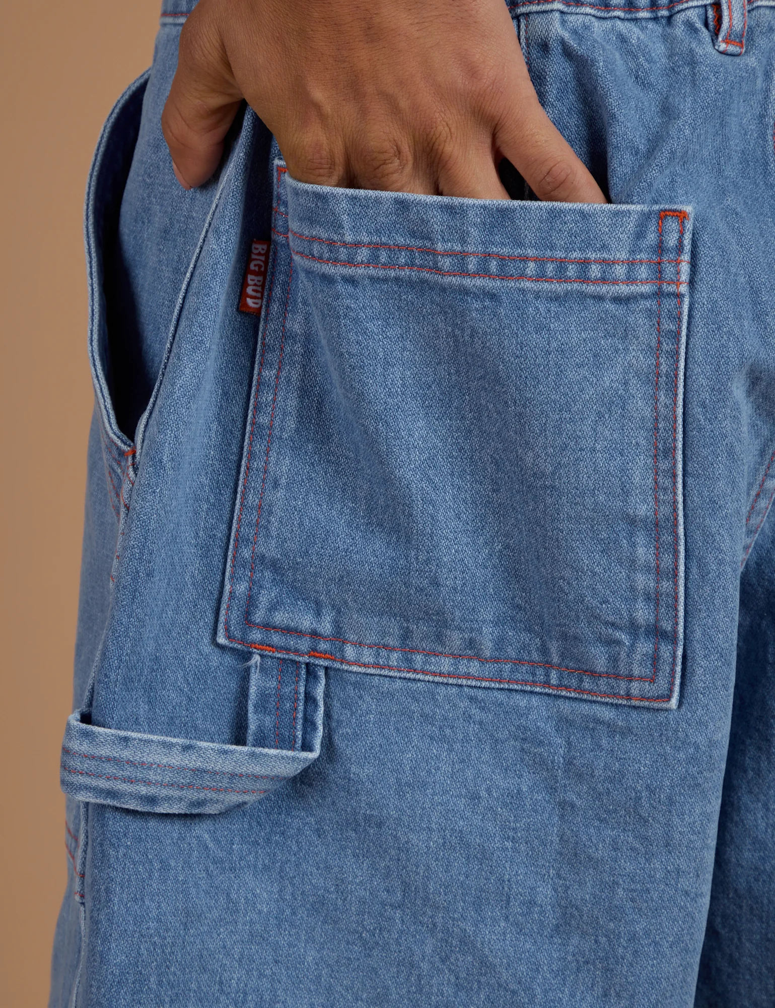 Carpenter Shorts - Medium Wash - Image 17