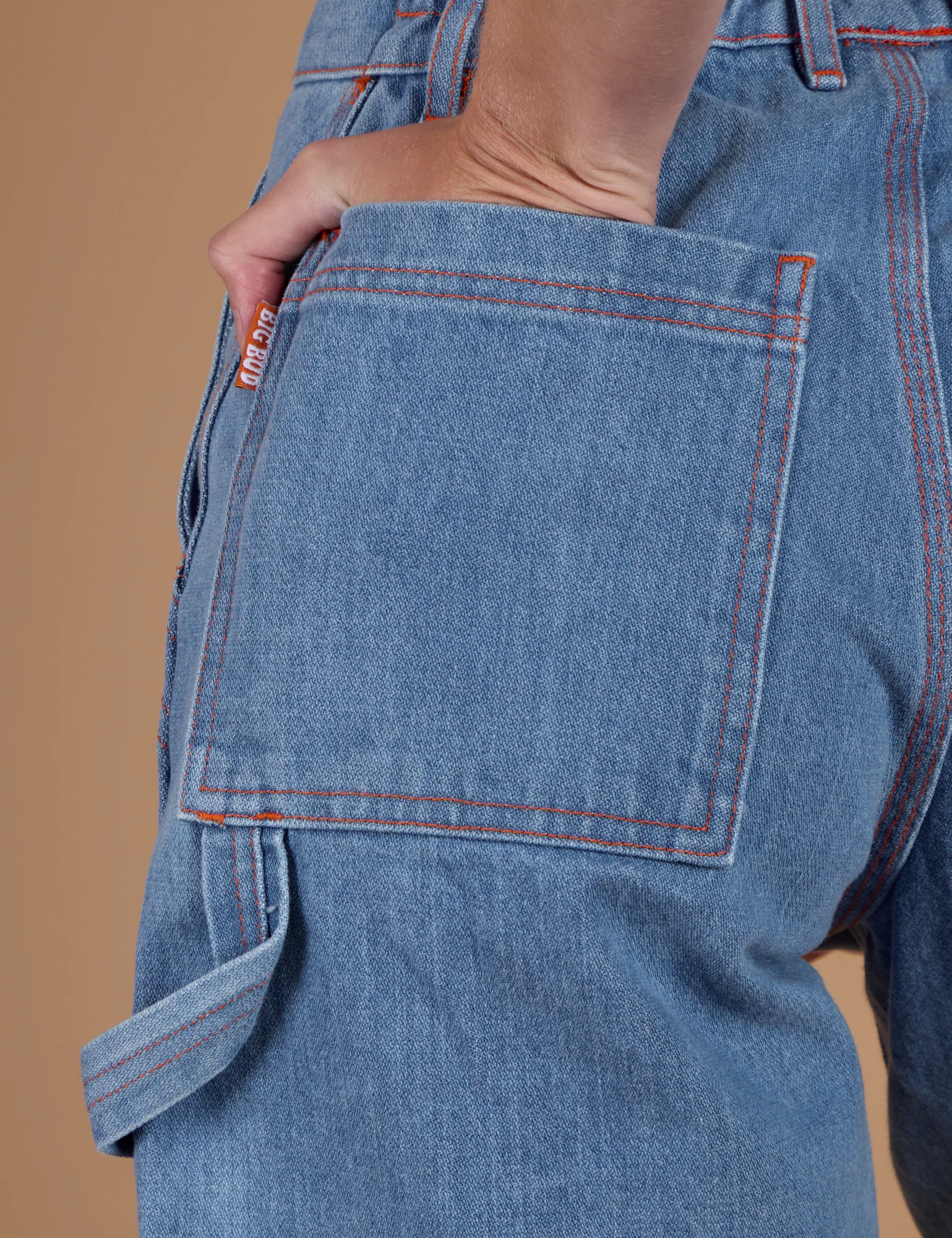 Carpenter Shorts - Medium Wash - Image 25