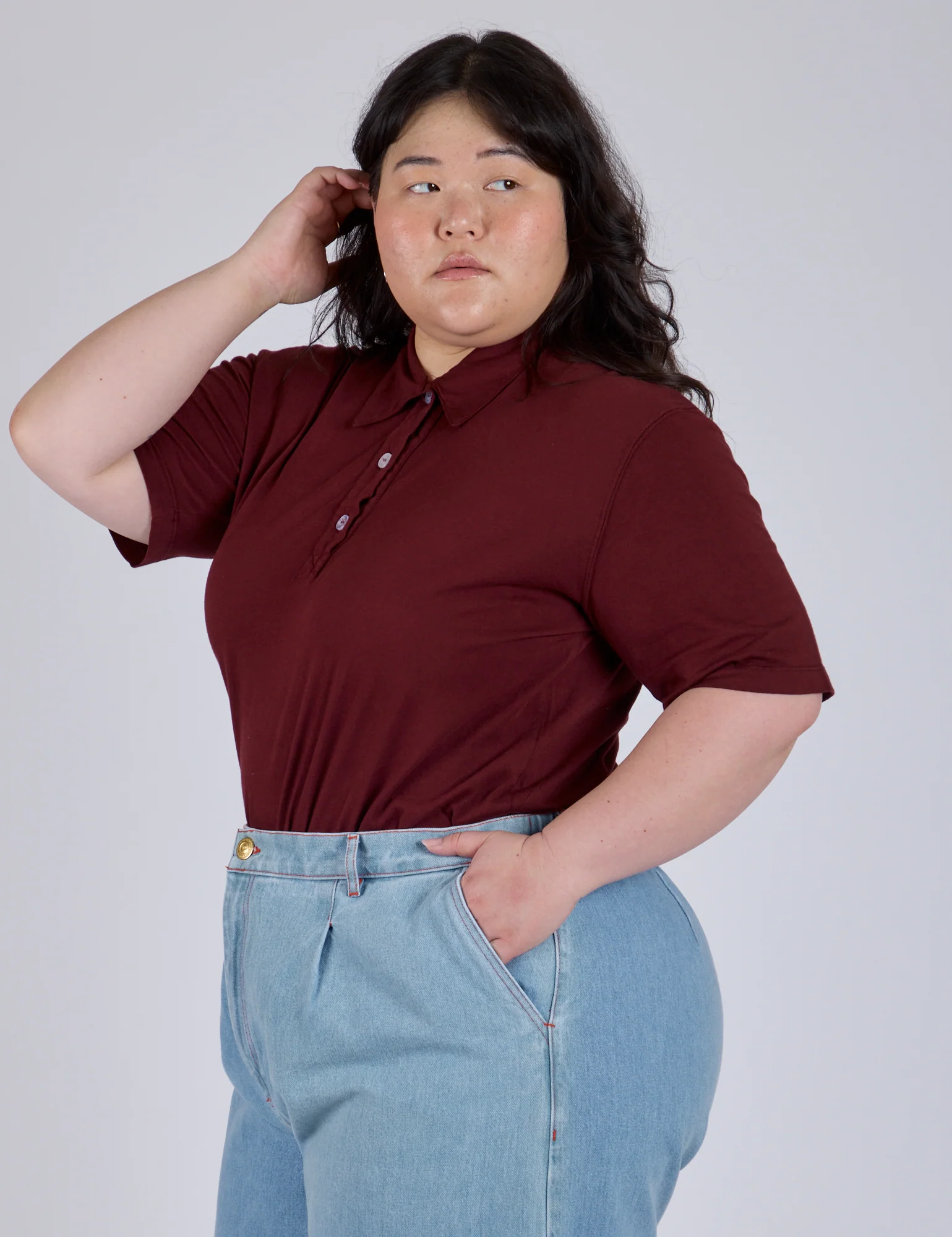 Classic Polo - Red Wine - Image 6