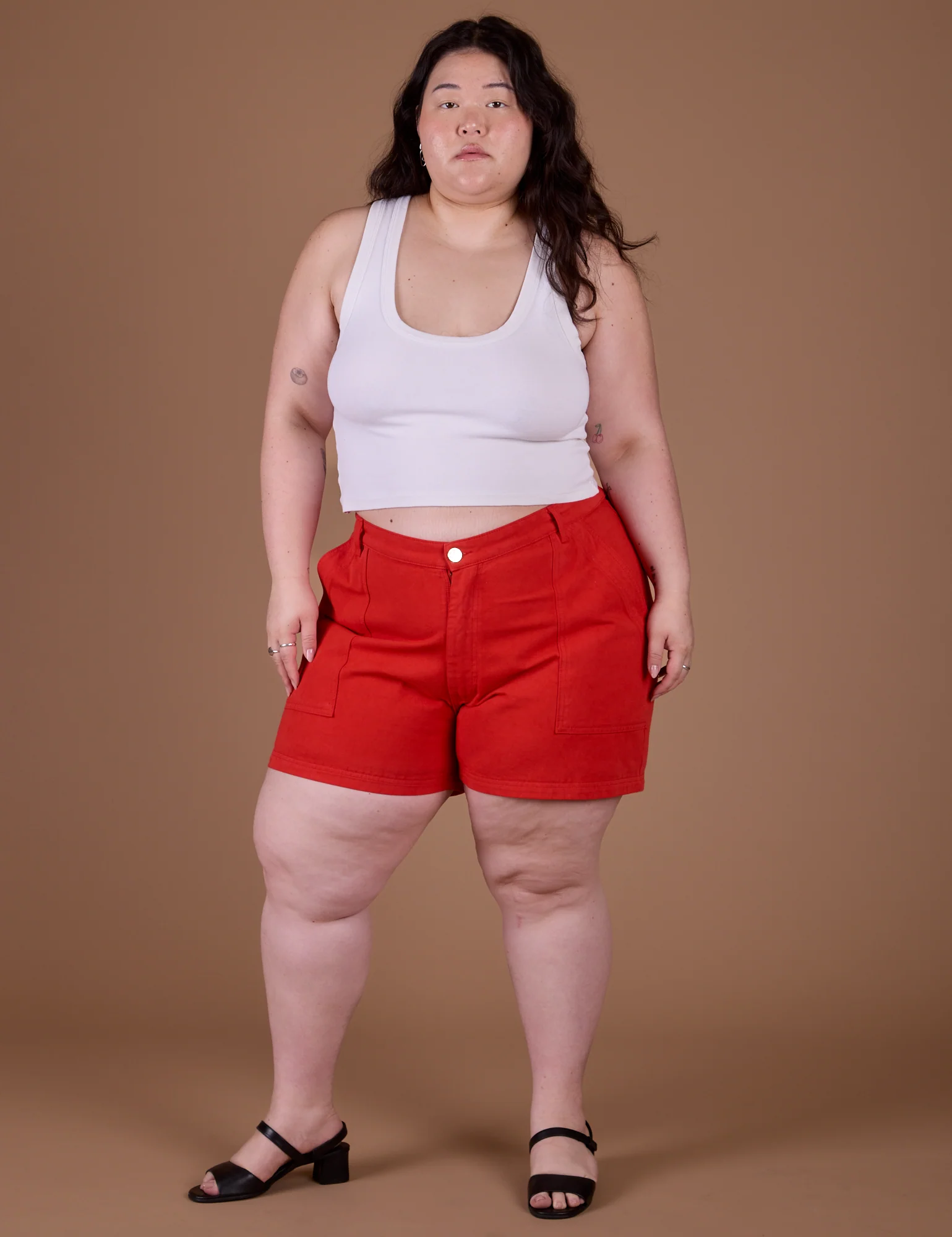 Classic Work Shorts - Mustang Red - Image 3