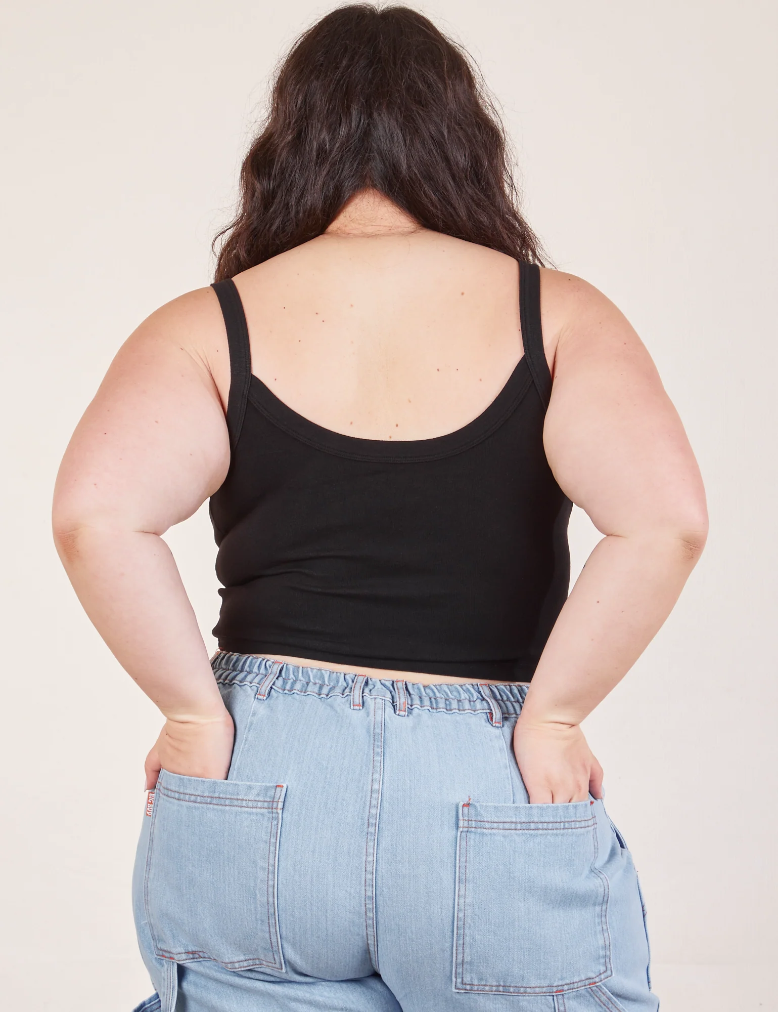 Cropped Cami - Basic Black *FINAL SALE* - Image 16
