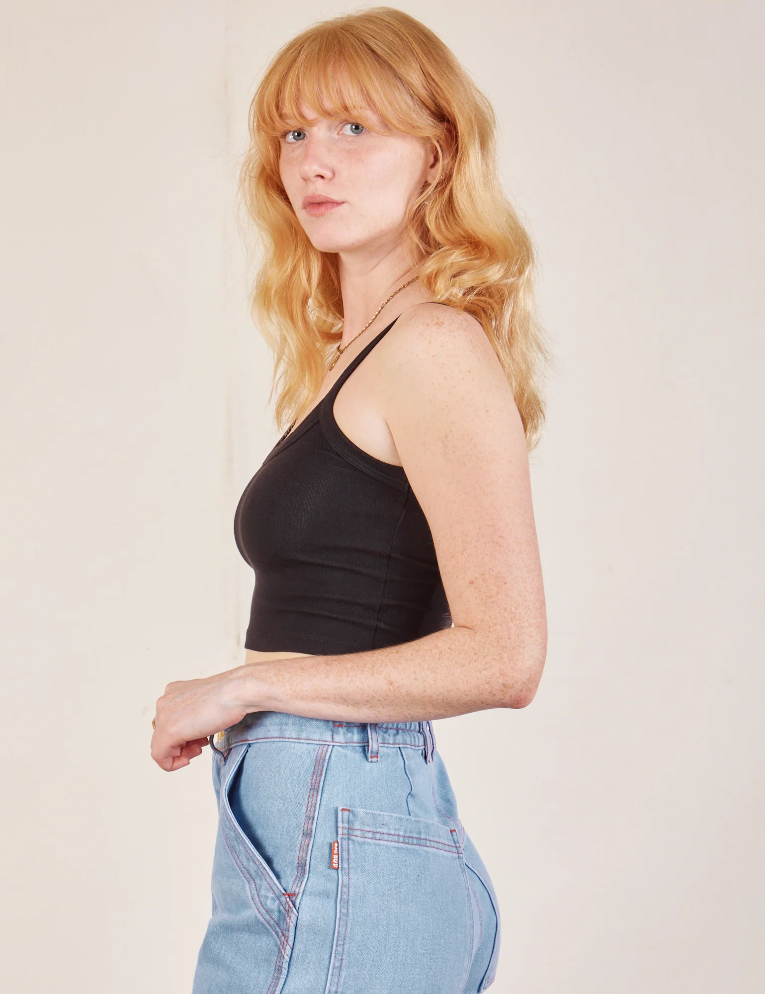 Cropped Cami - Basic Black *FINAL SALE* - Image 19