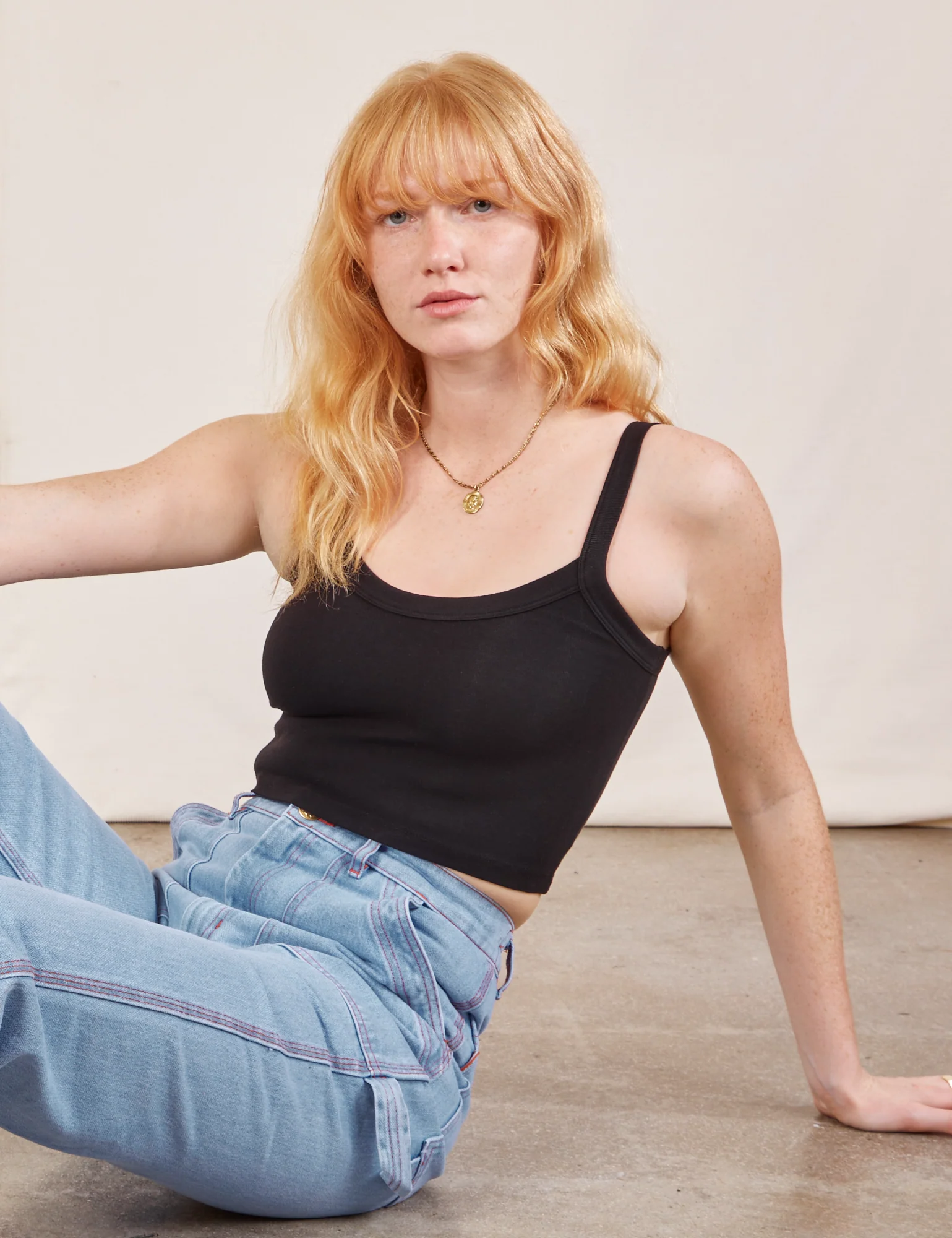 Cropped Cami - Basic Black *FINAL SALE* - Image 22
