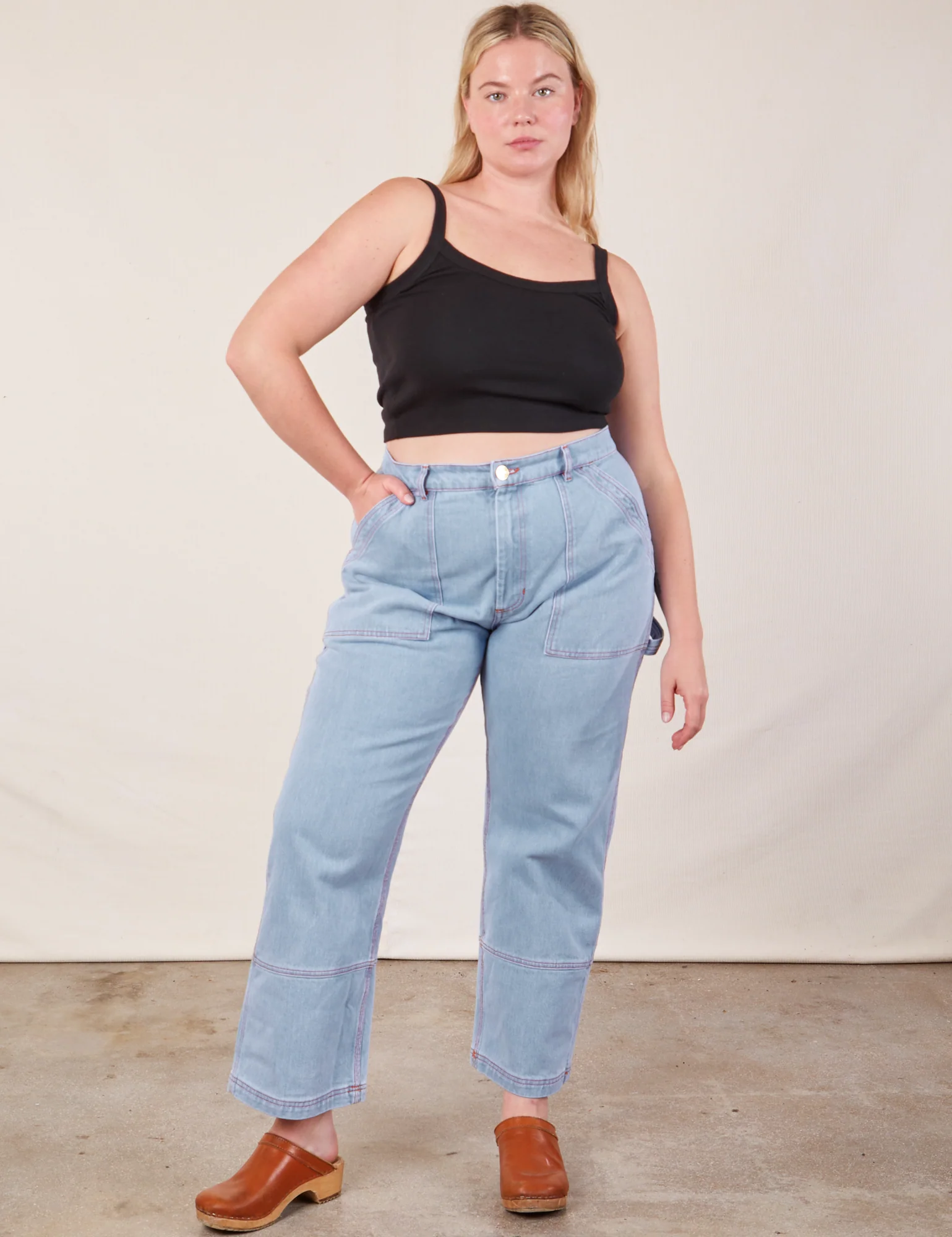 Cropped Cami - Basic Black *FINAL SALE* - Image 5