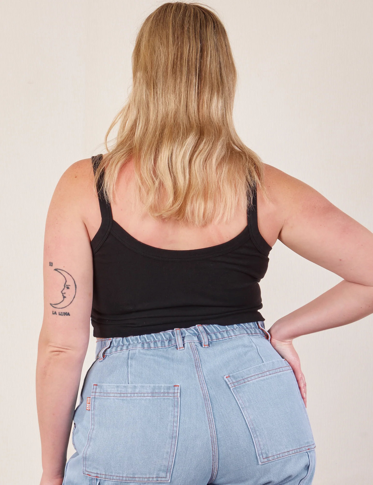 Cropped Cami - Basic Black *FINAL SALE* - Image 7