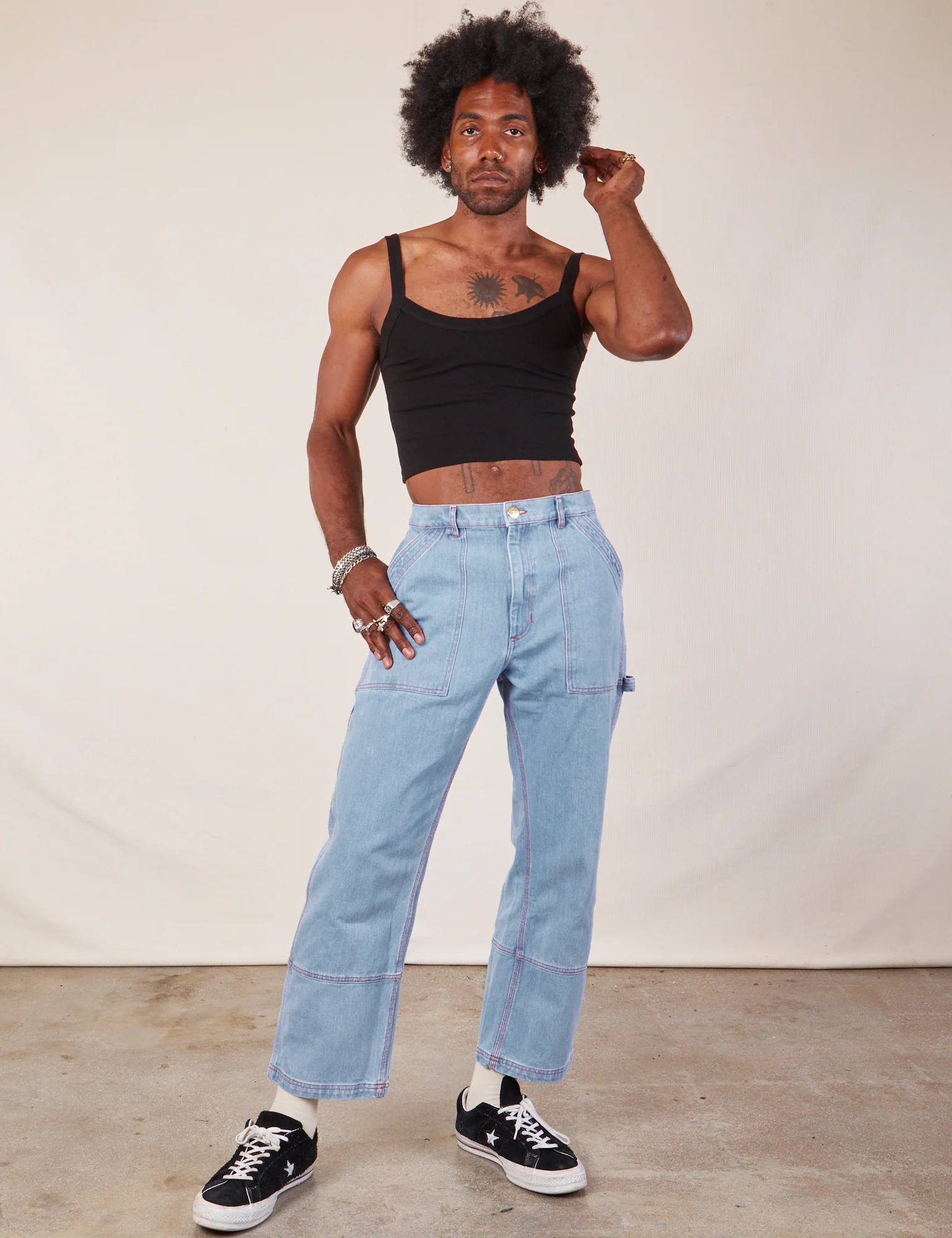 Cropped Cami - Basic Black *FINAL SALE* - Image 9