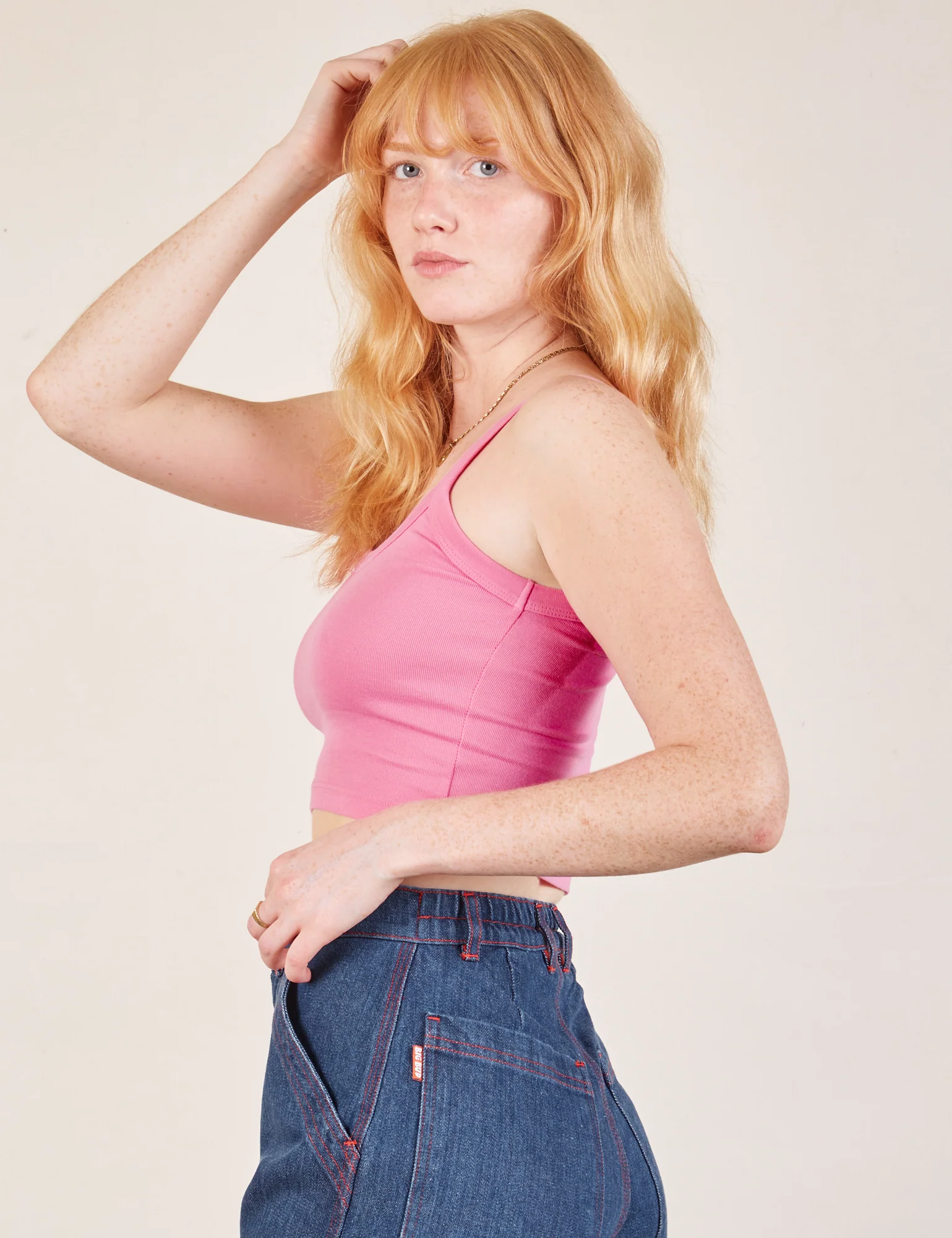 Cropped Cami - Bubblegum Pink *FINAL SALE* - Image 8