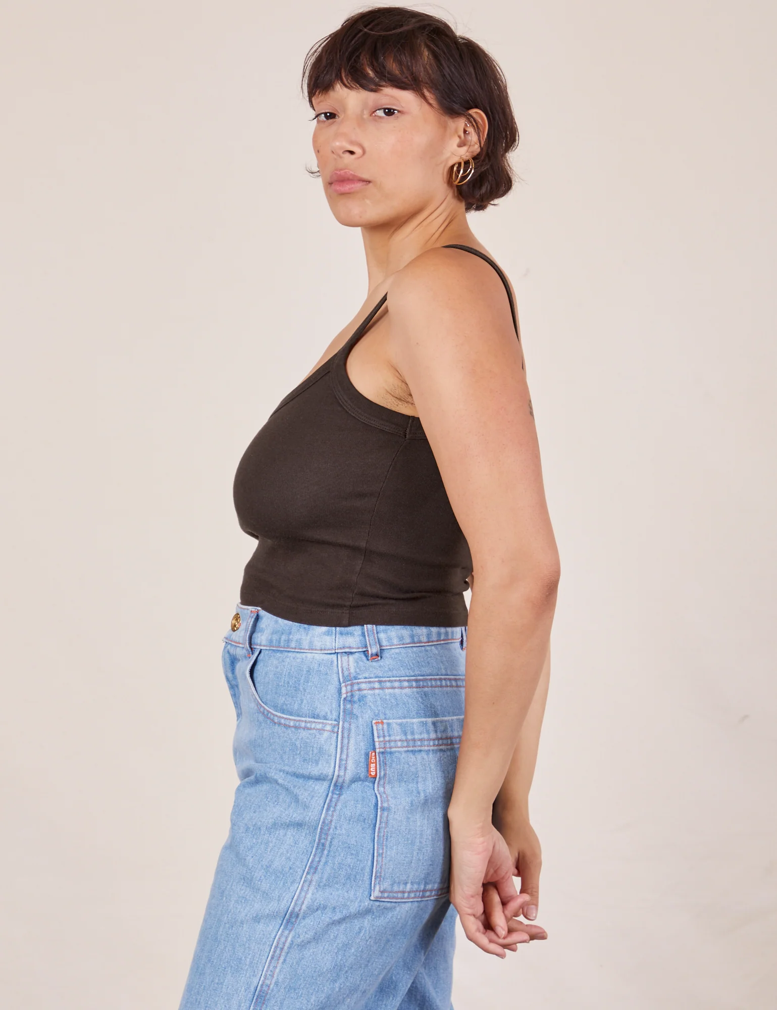 Cropped Cami - Espresso Brown *FINAL SALE* - Image 3