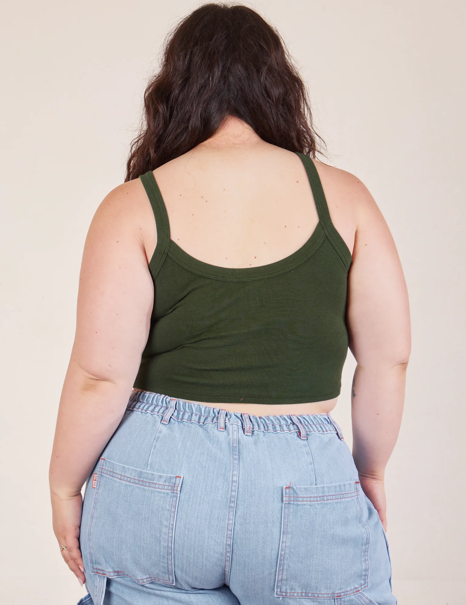 Cropped Cami - Swamp Green *FINAL SALE* - Image 11